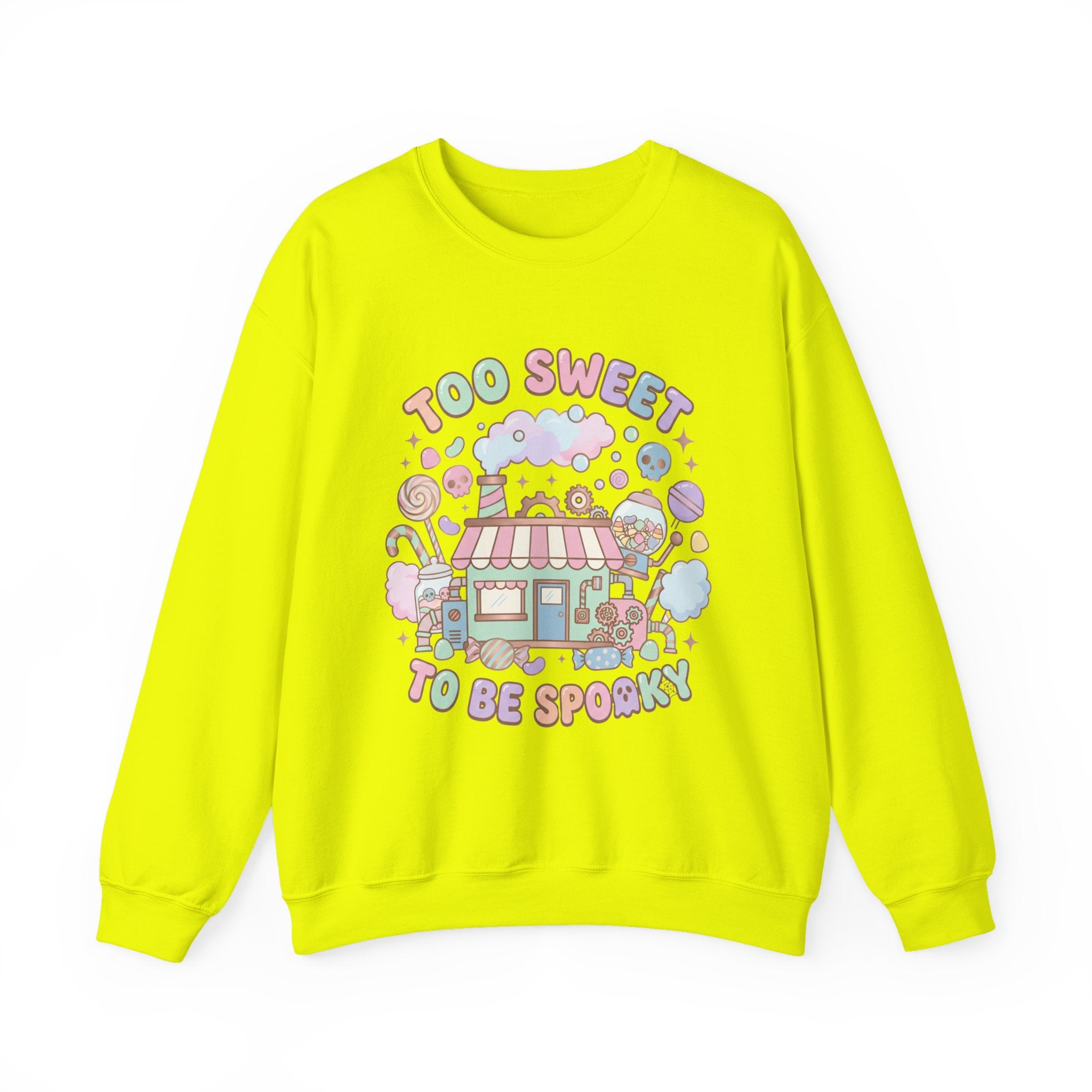Too Sweet To Be Spooky Sweatshirt - Gildan