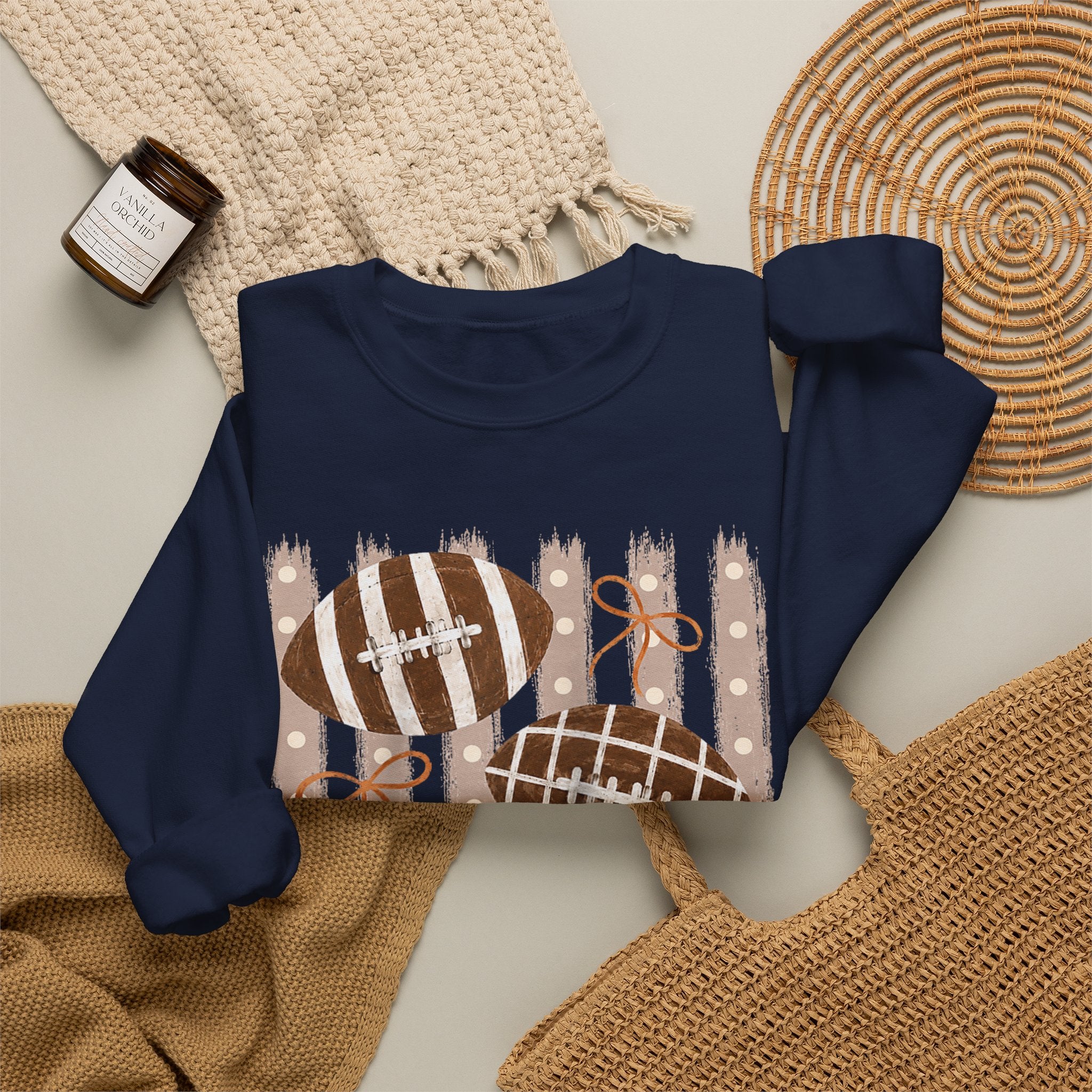 Football Time Sweatshirt - Gildan