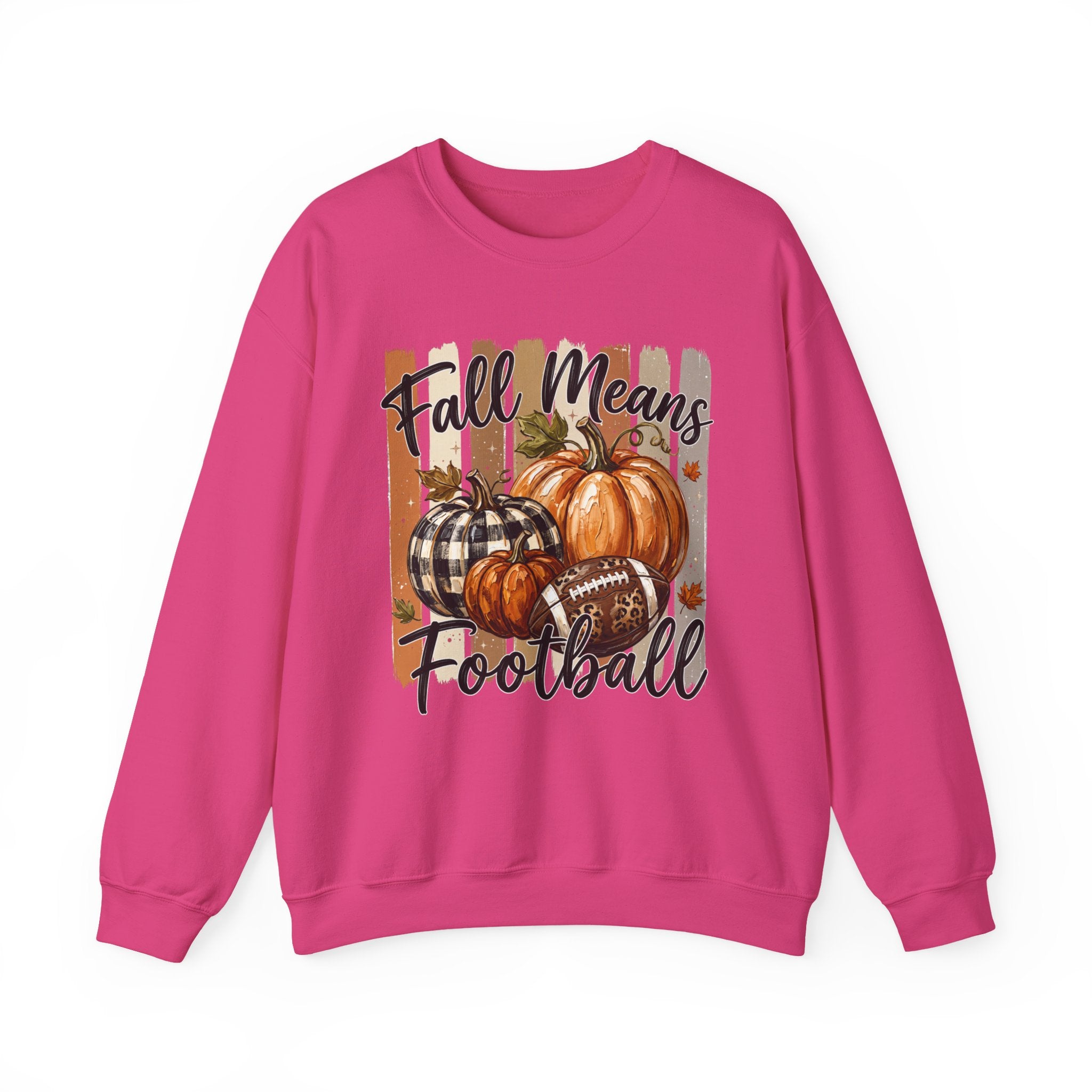 Fall Means Football Sweatshirt - Gildan