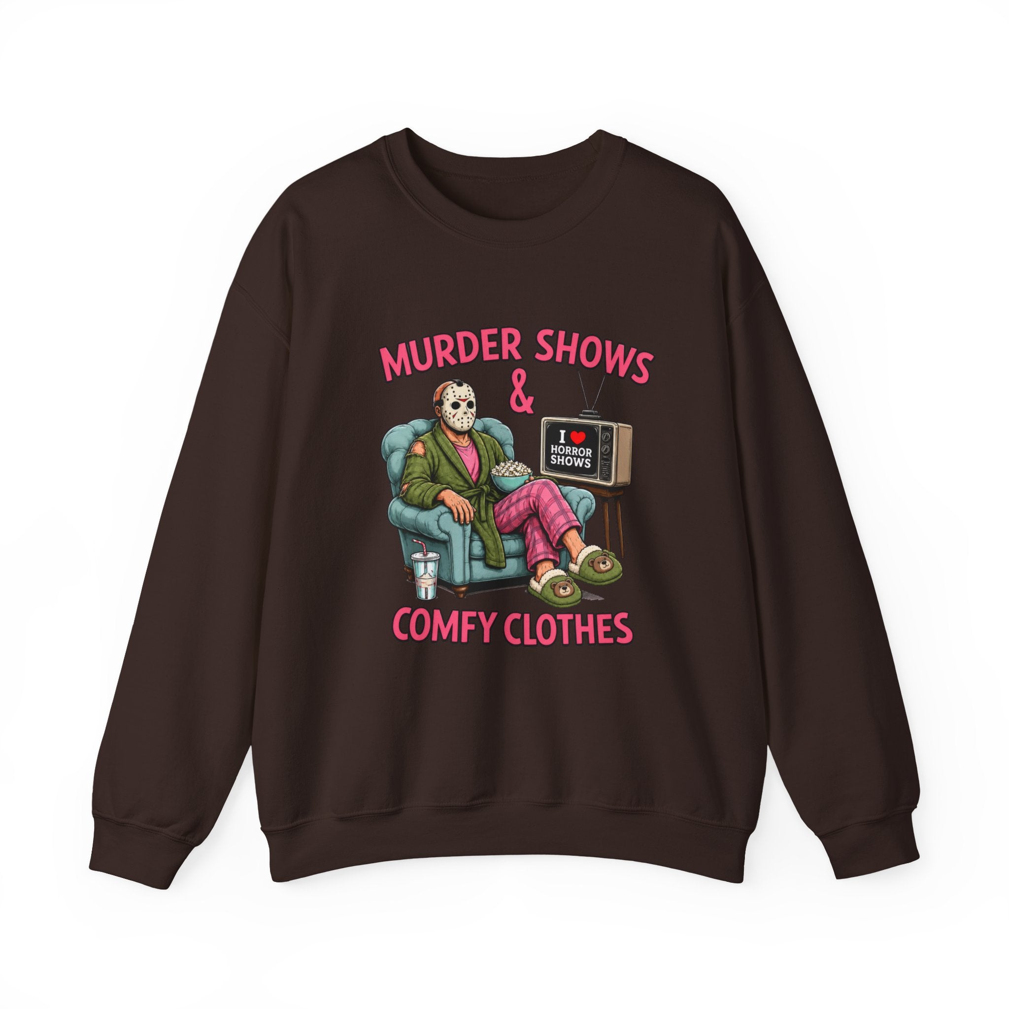 Murder Shows and Comfy Clothes Sweatshirt