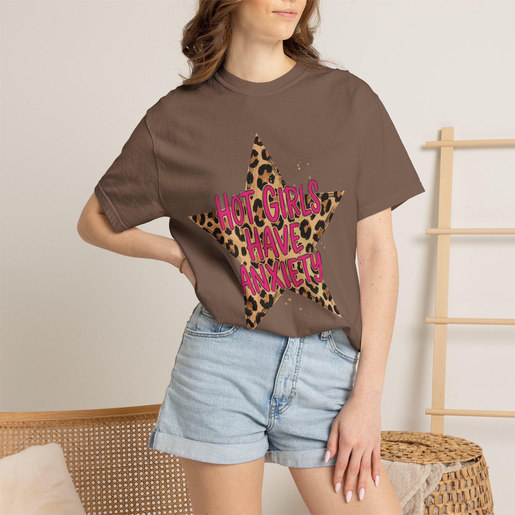 Hot Girls Have Anxiety Tee - Comfort Colors