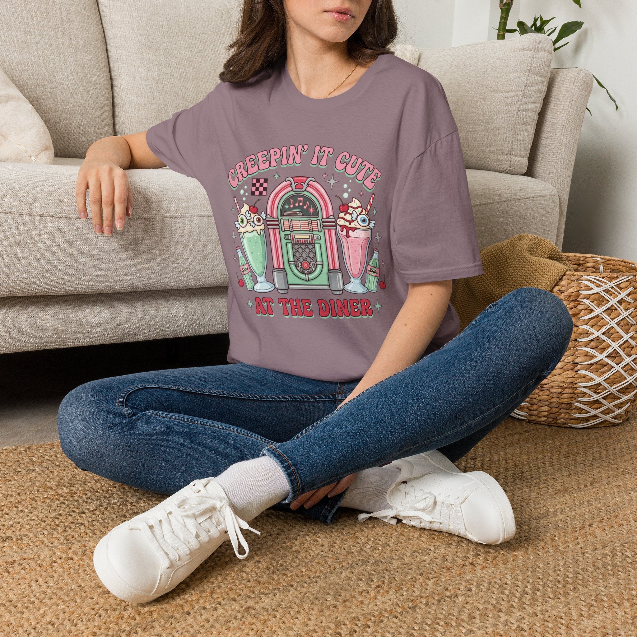 Creepin' It Cute Tee - Gildan