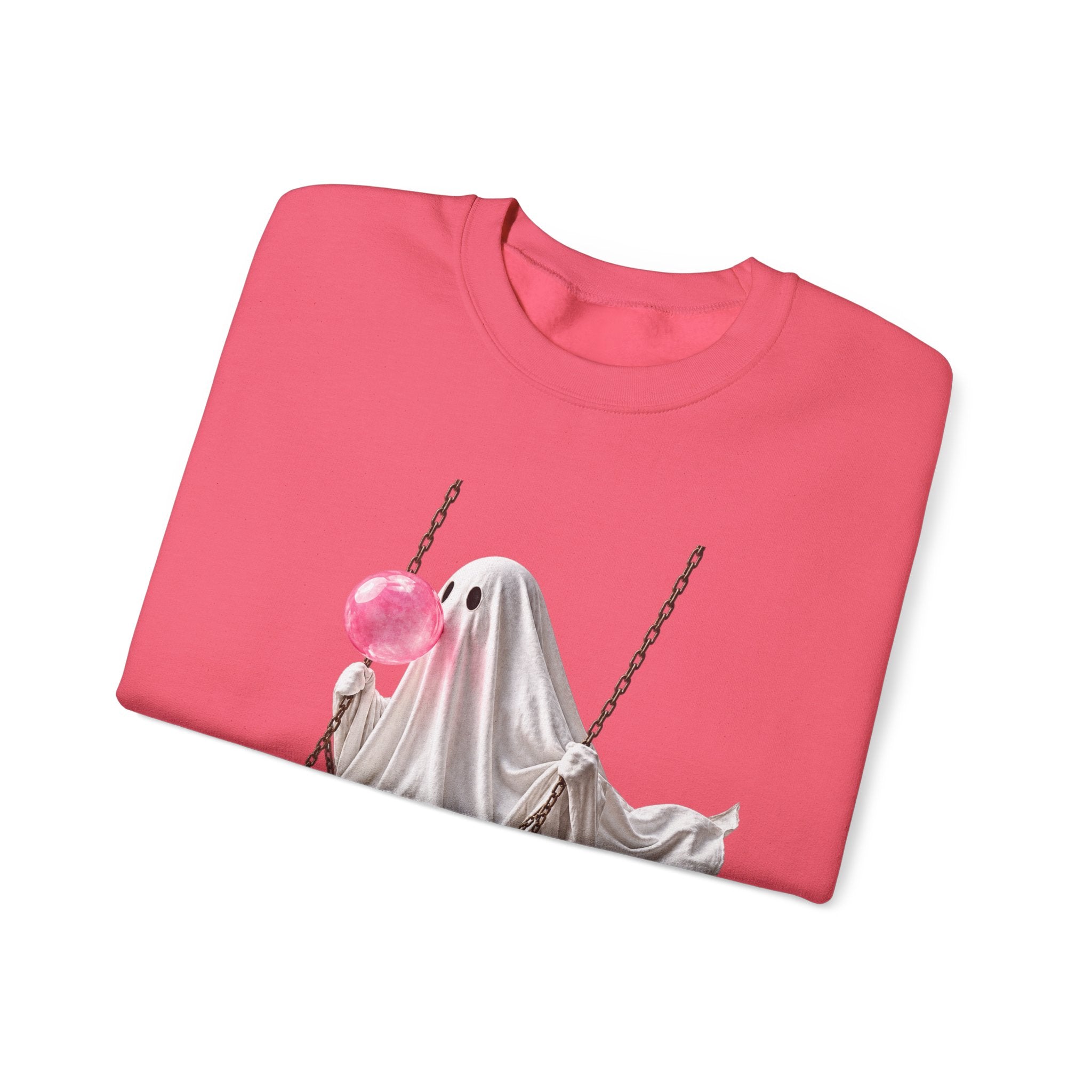 Bubblegum Ghost Sweatshirt - Gildan