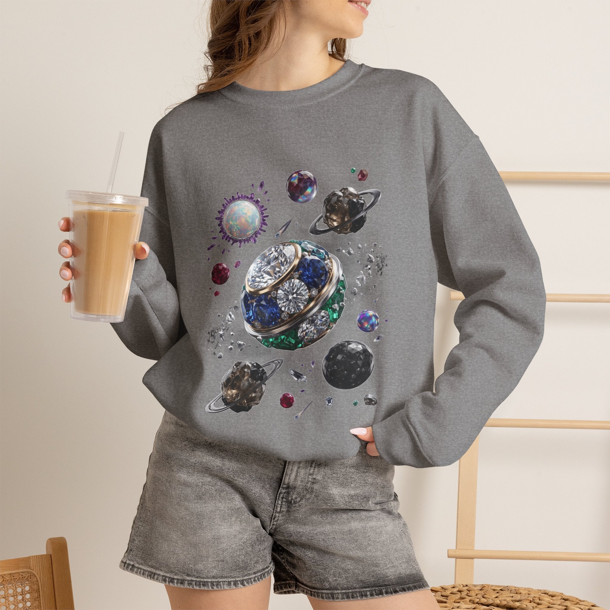 Cosmic Nebula Sweatshirt - Gildan