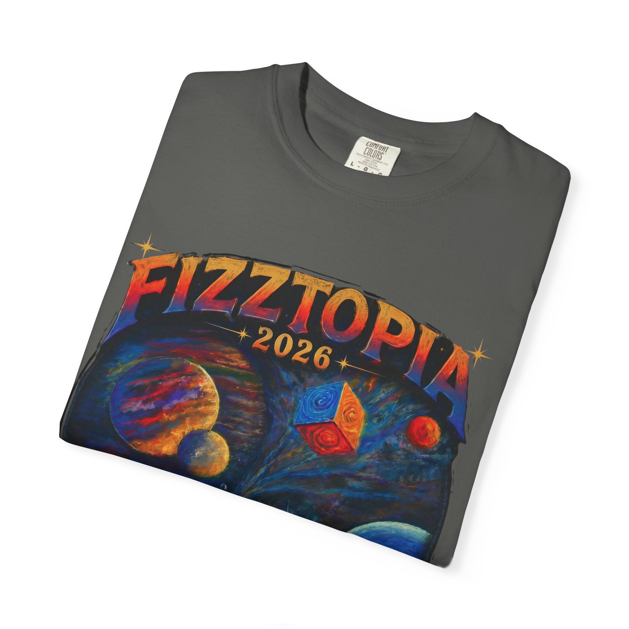 Daddy Ring Bomb's Fizztopia Galaxy Shirt - Comfort Colors