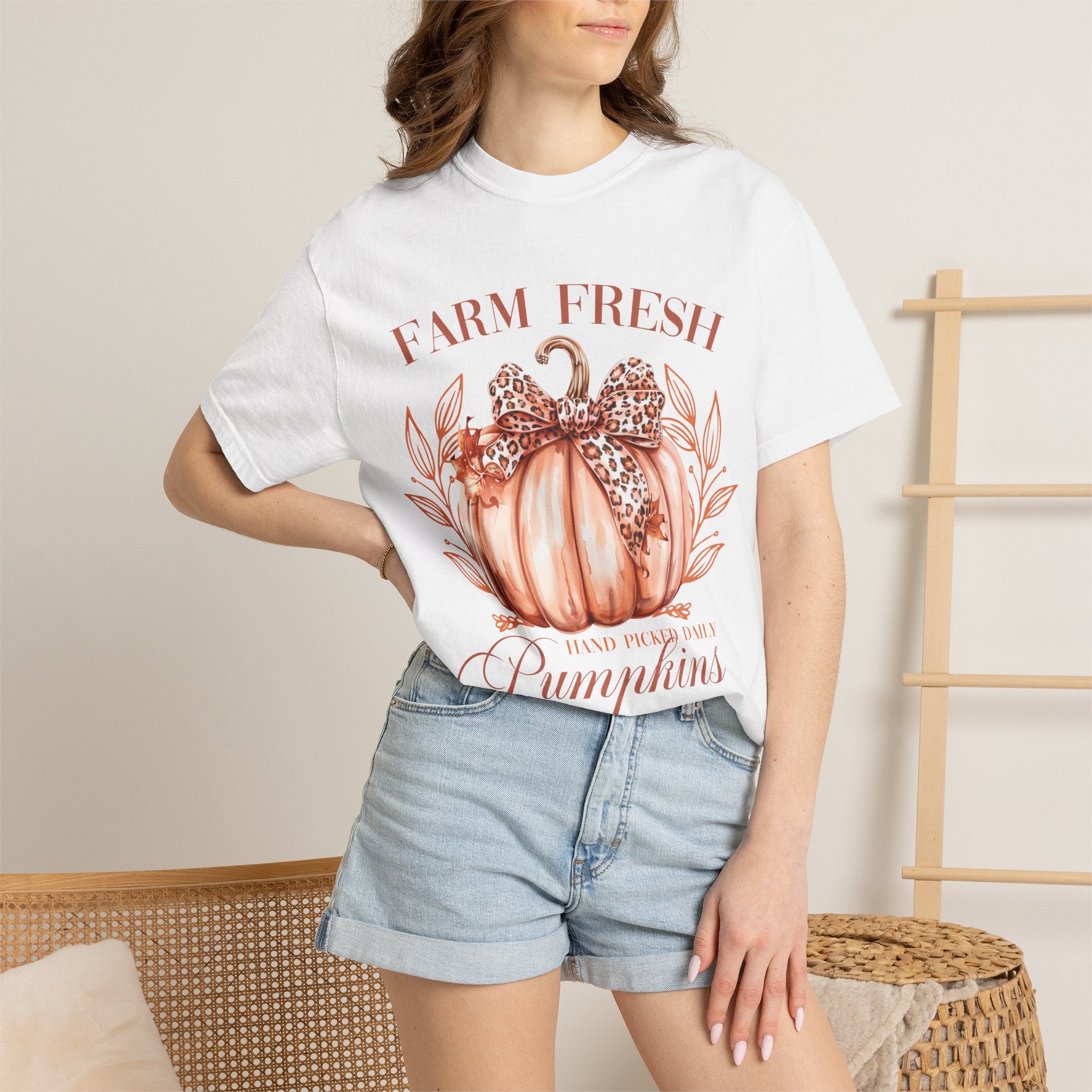Farm Fresh Pumpkins Tee - Comfort Colors