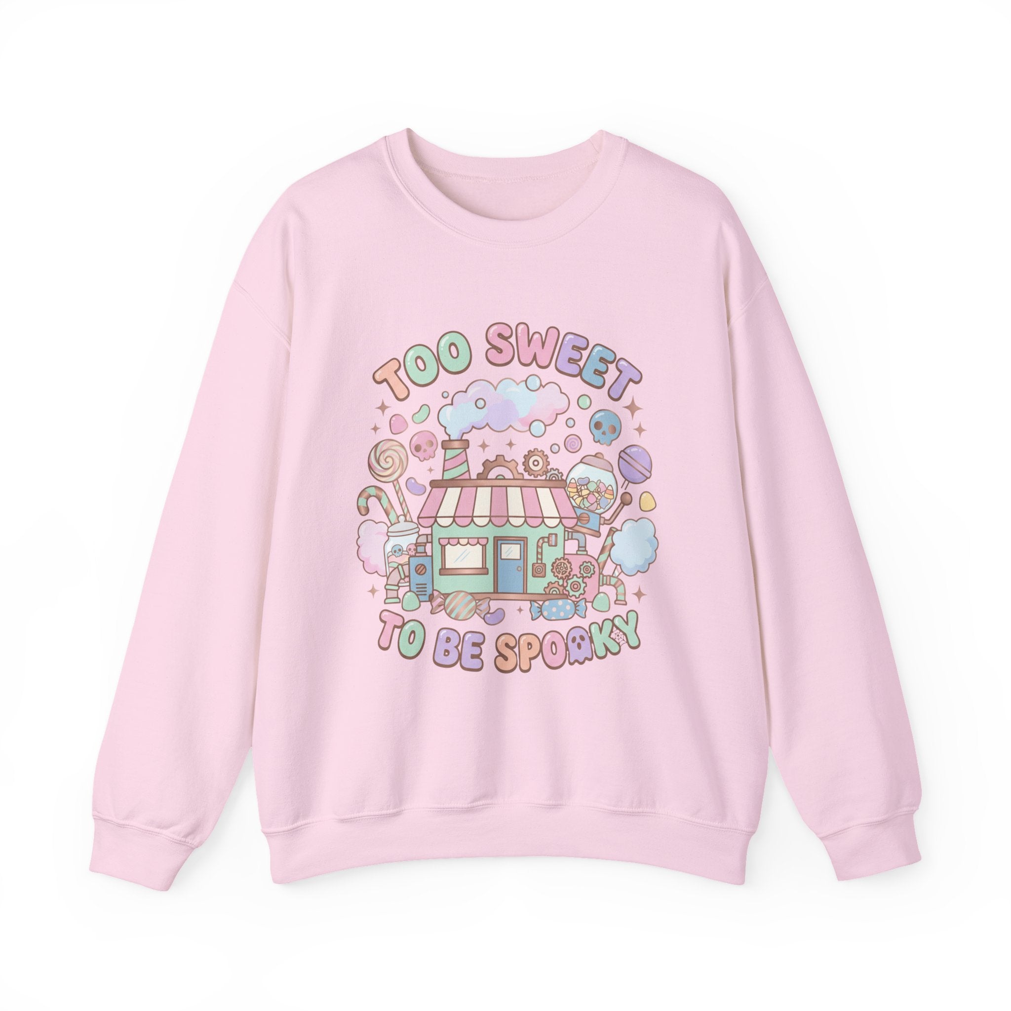 Too Sweet To Be Spooky Sweatshirt - Gildan