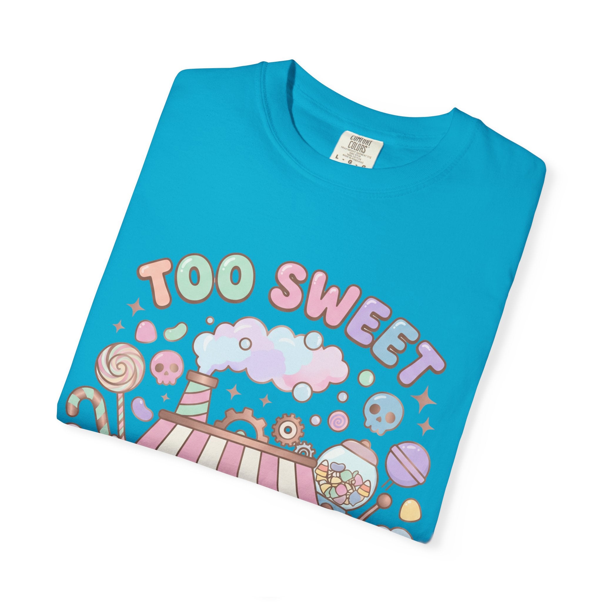 Too Sweet To Be Spooky Tee - Comfort Colors