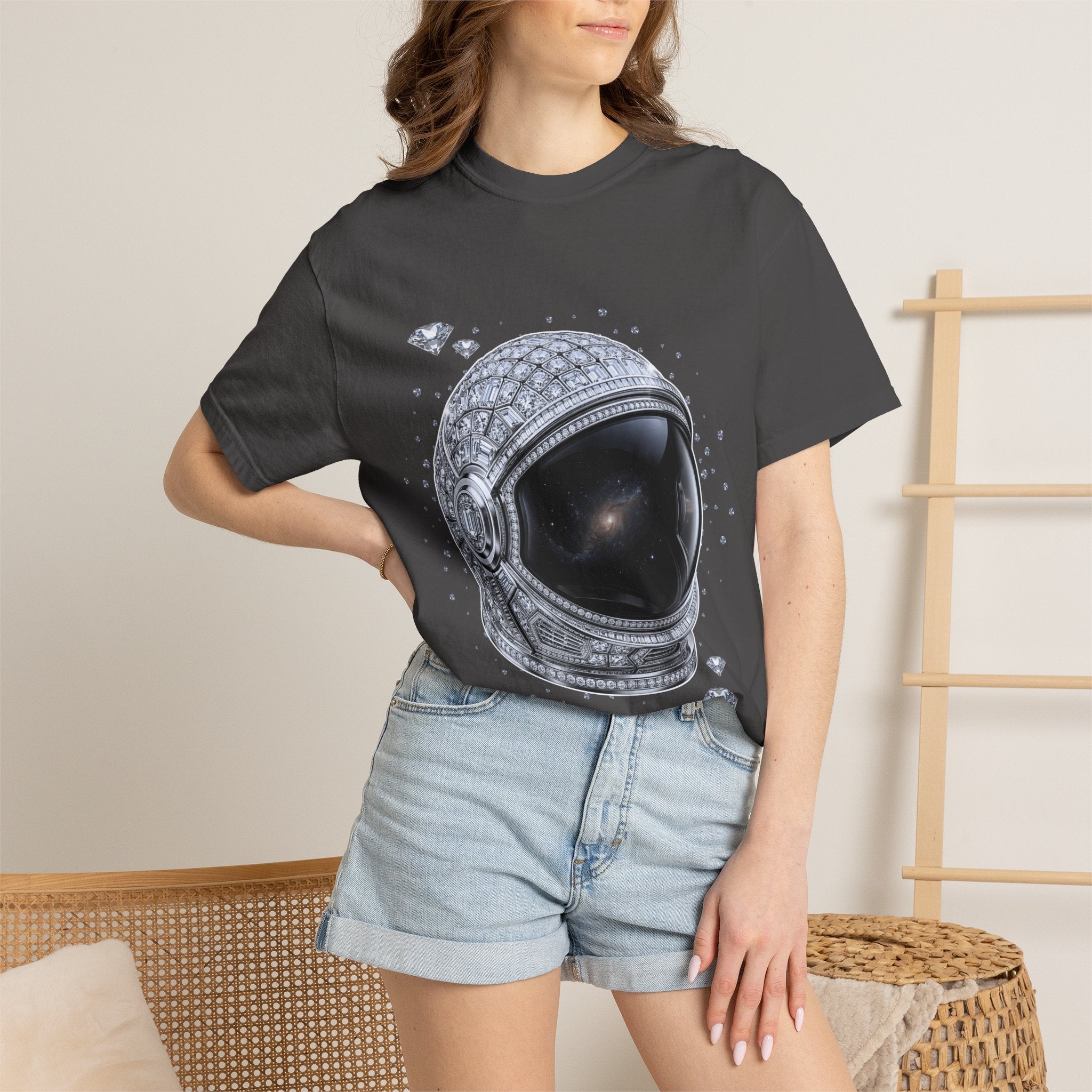 Sparkle Astronaut Tee - Comfort Colors