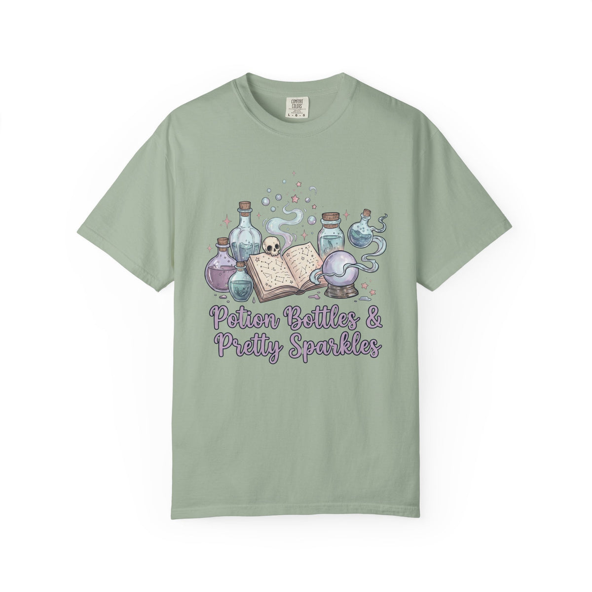 Potion Bottles and Pretty Sparkles Tee - Comfort Colors