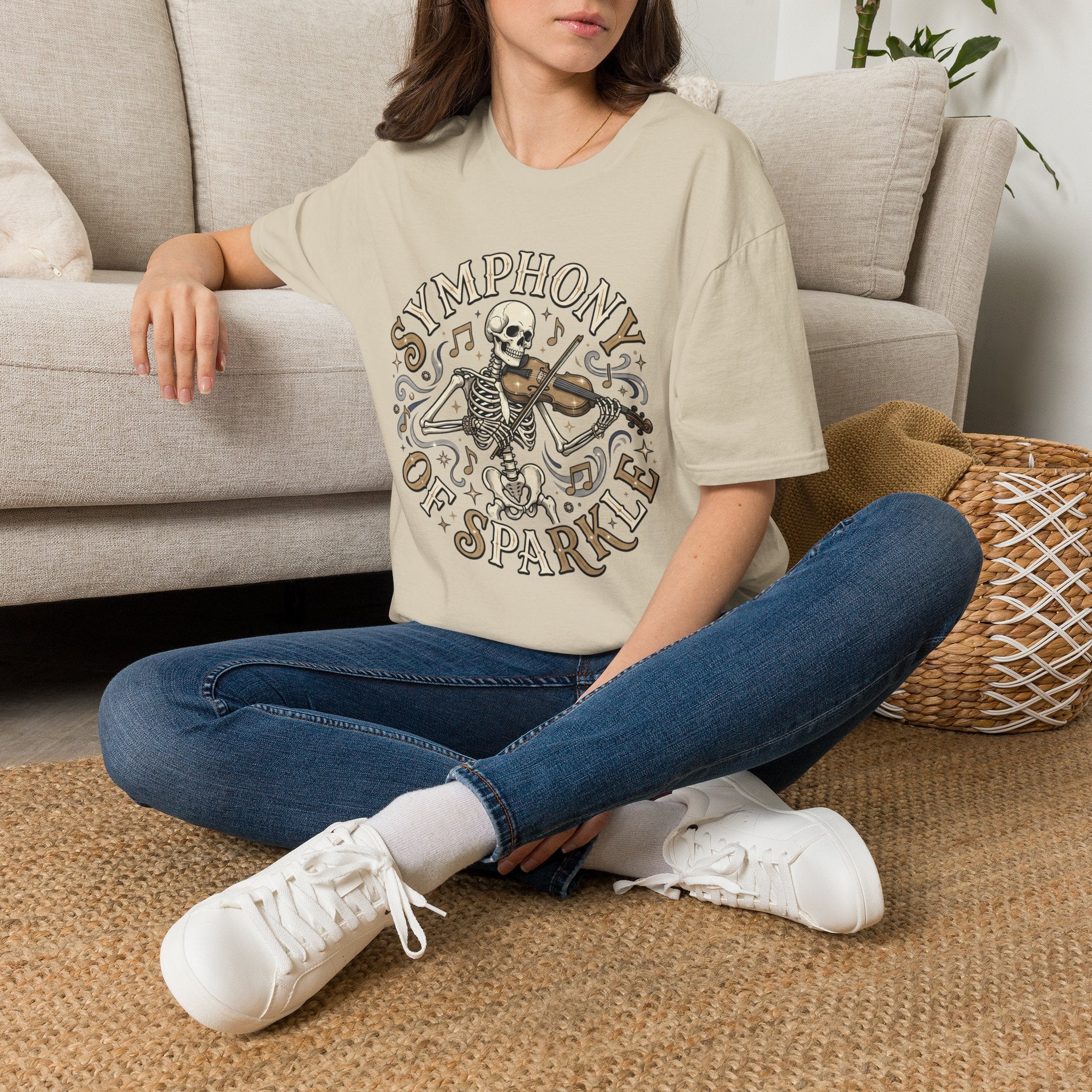 Symphony of Sparkle Tee (Round) - Gildan