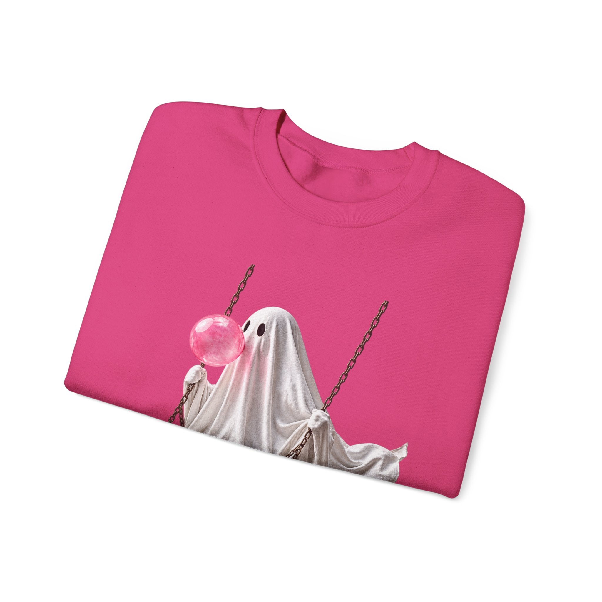 Bubblegum Ghost Sweatshirt - Gildan