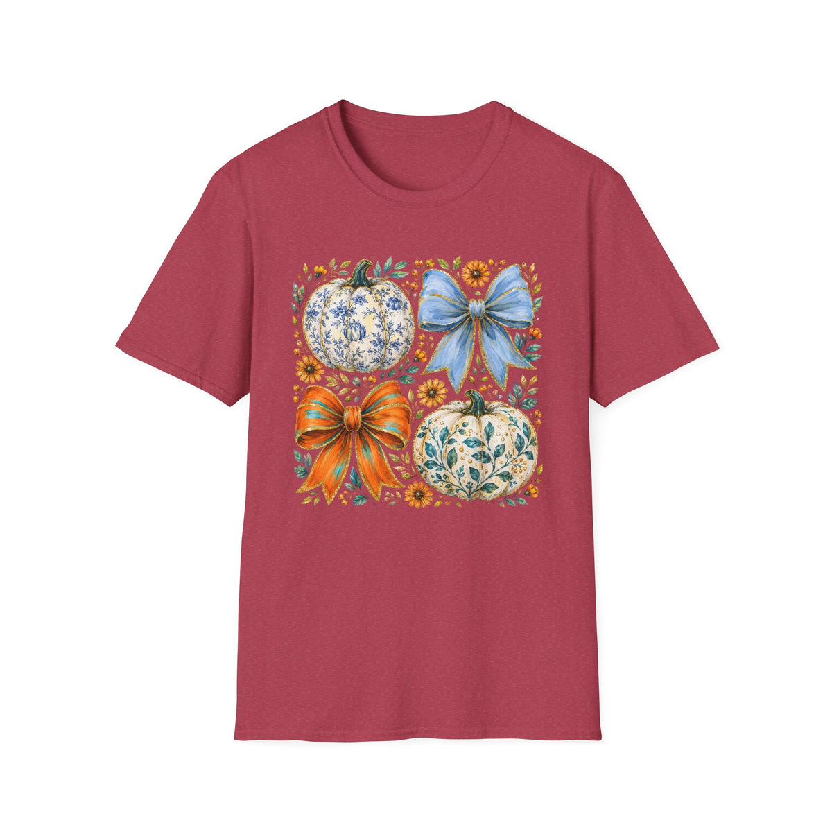 Pumpkin Bows Tee - Gildan