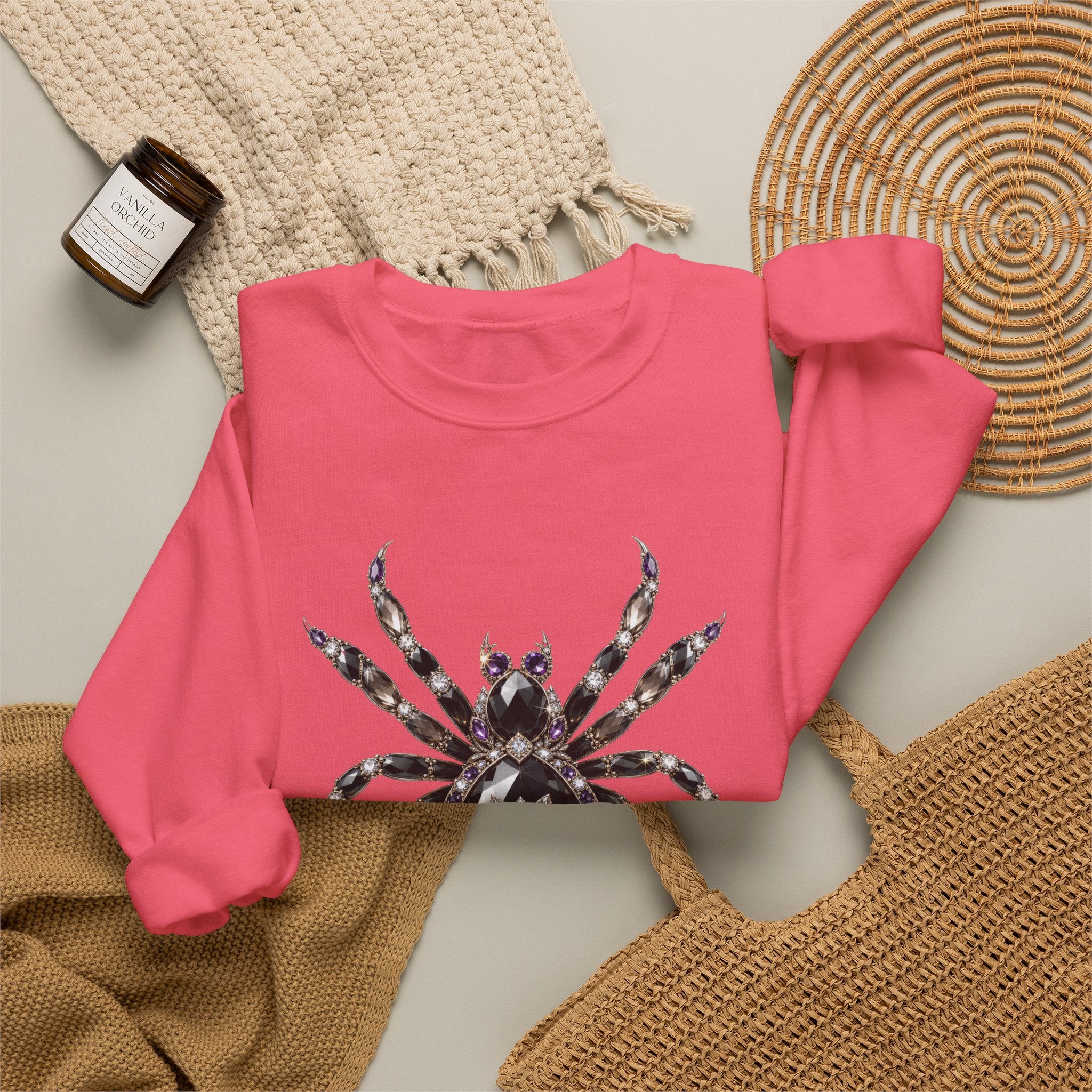 The Jeweled Spider Sweatshirt - Gildan