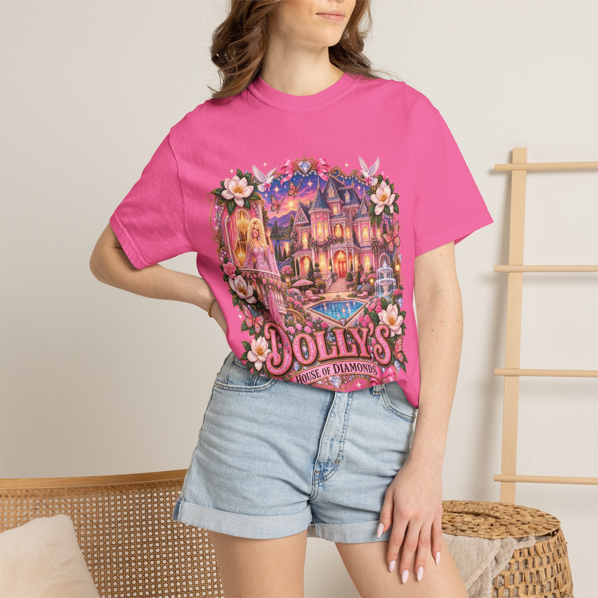 Dolly's House of Diamonds Tee