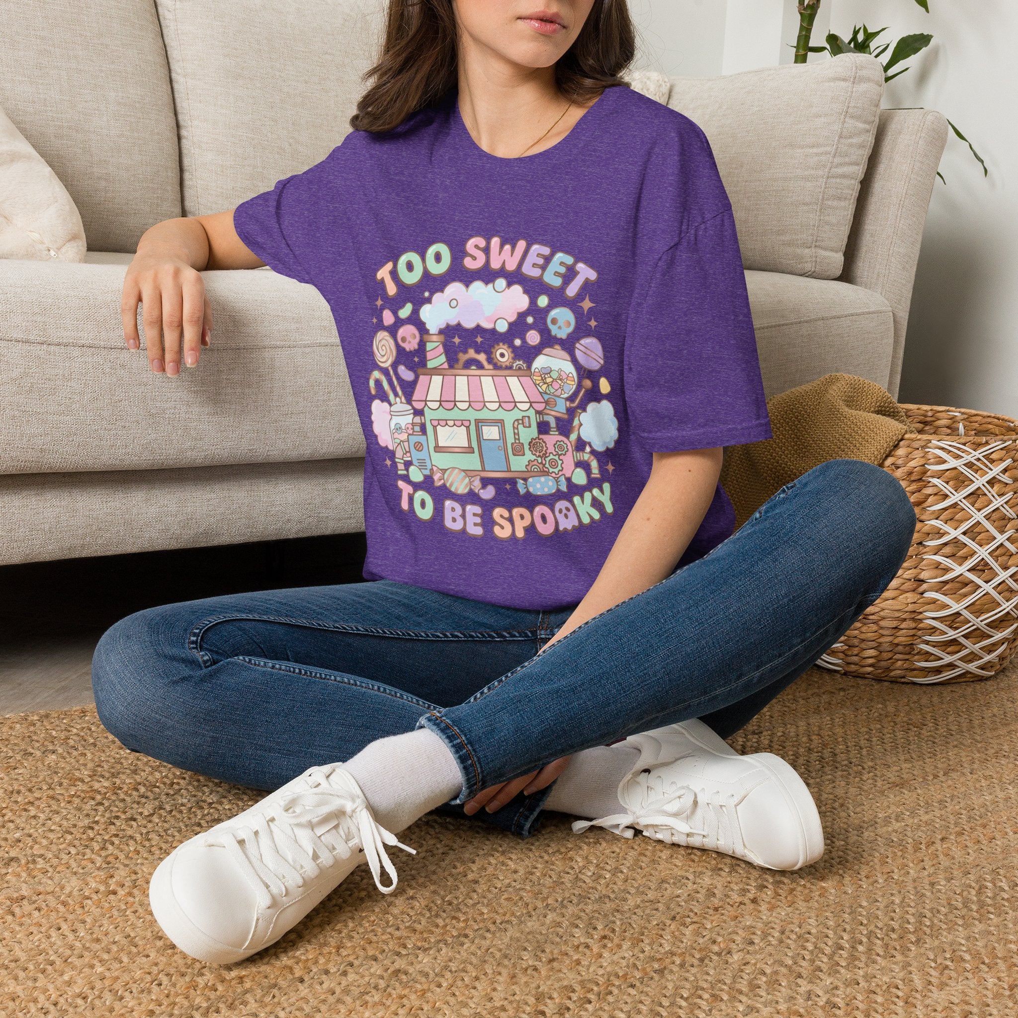 Too Sweet To Be Spooky Tee - Gildan