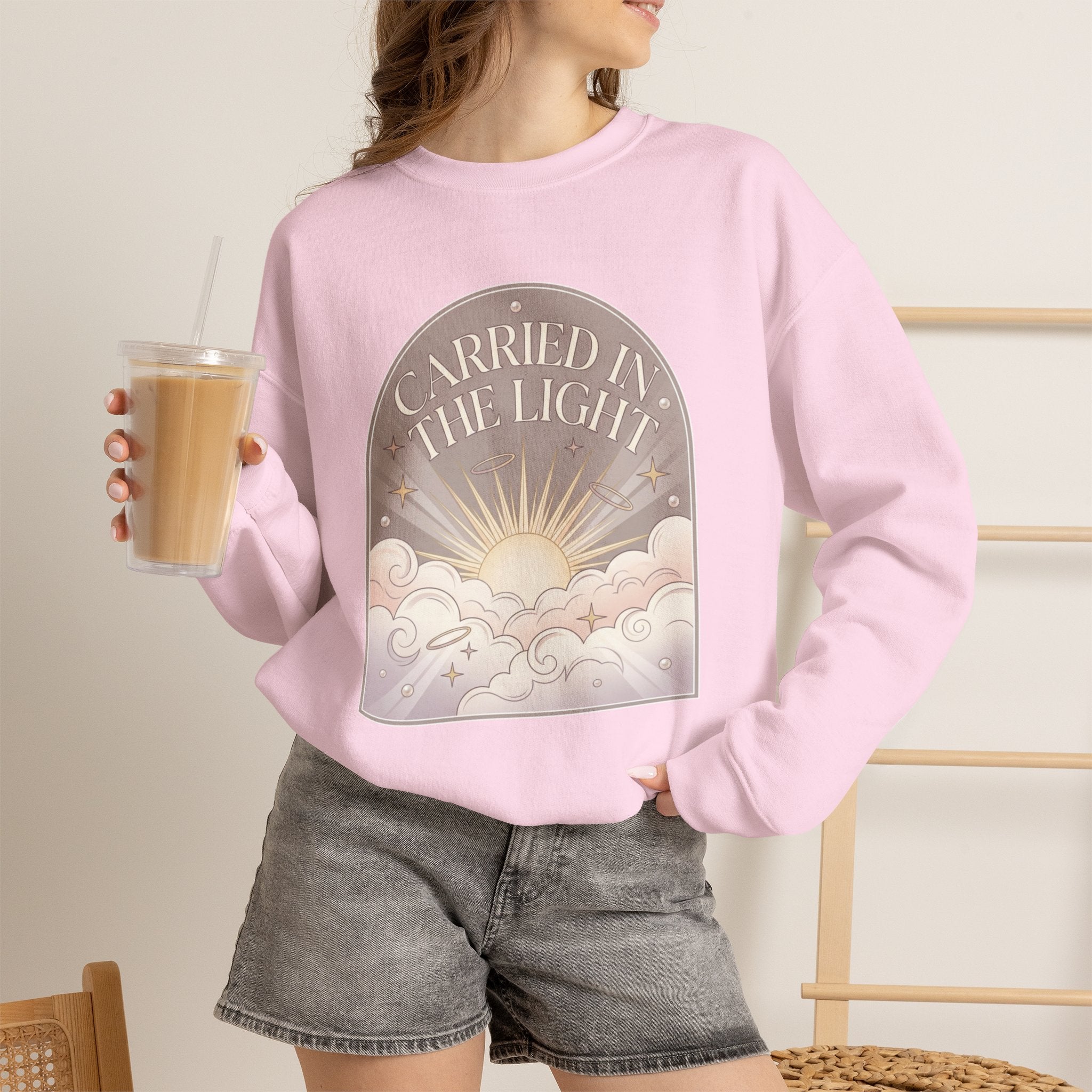 Carried In The Light Sweatshirt - Gildan
