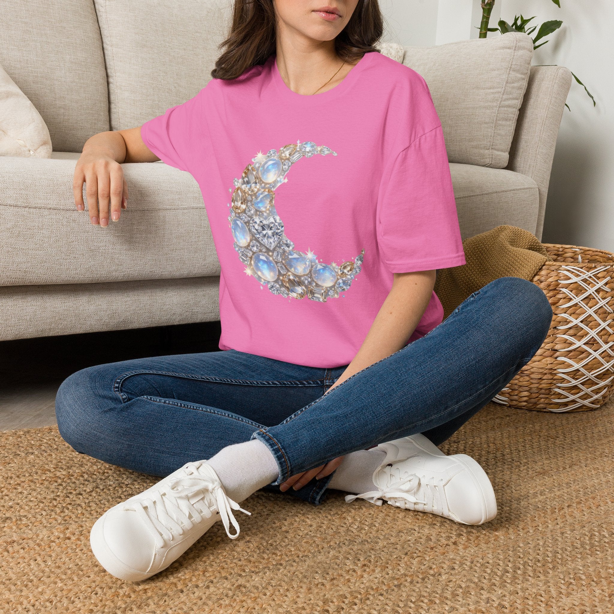 Crescent Moon Tee - Gildan
