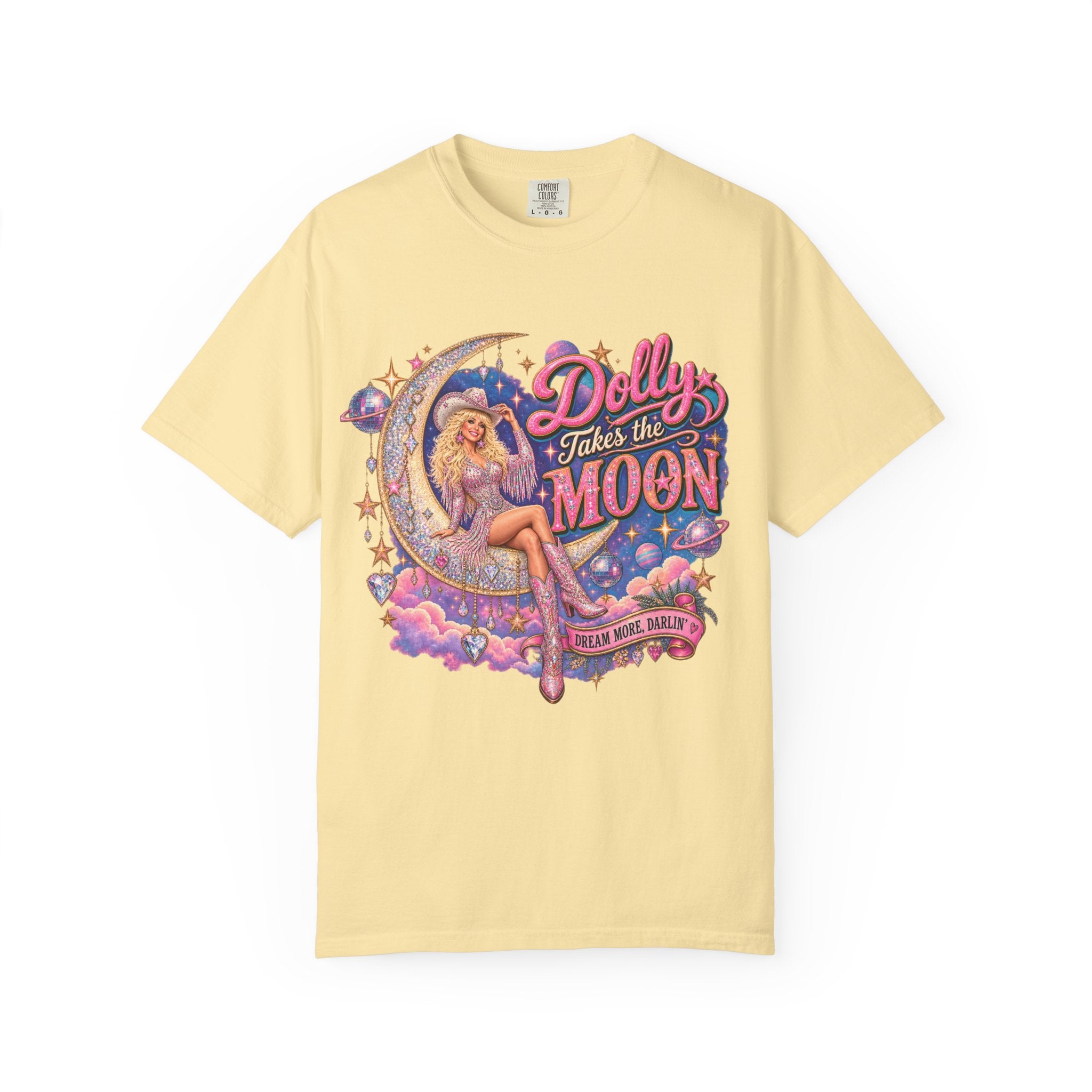 Dolly Takes The Moon Tee