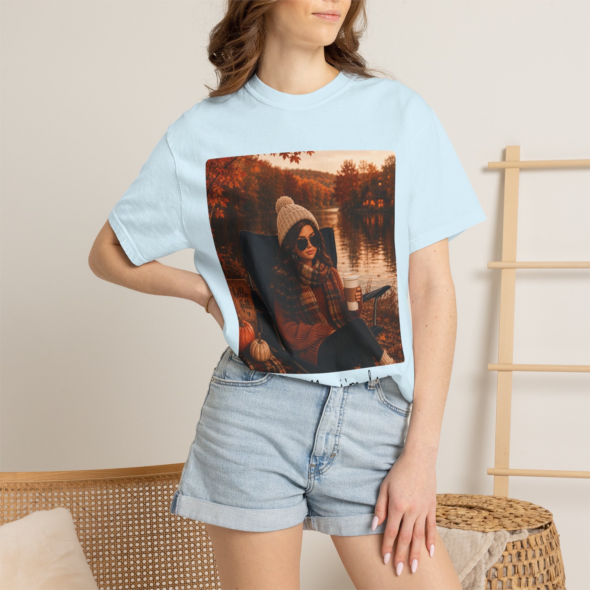 Mentally I'm Here Tee - Comfort Colors