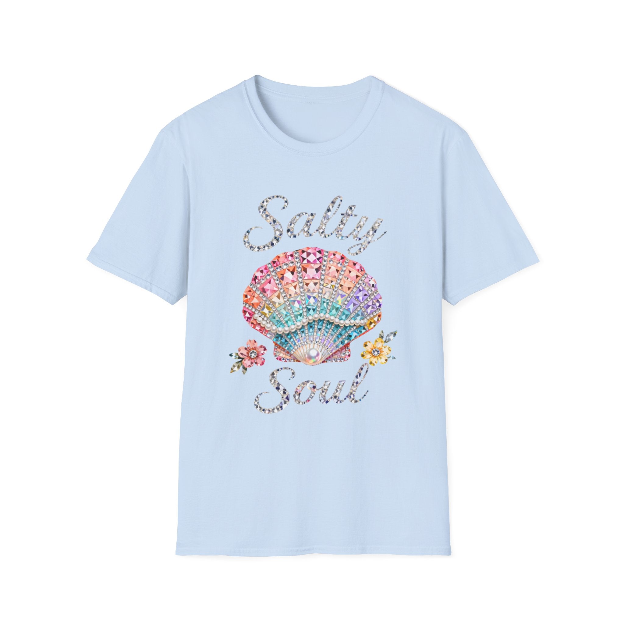 Salty Soul Jewel Tee - Gildan