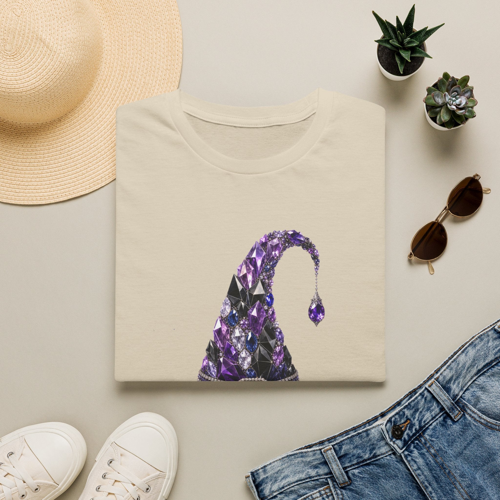 The Jeweled Witches Hat Tee - Gildan