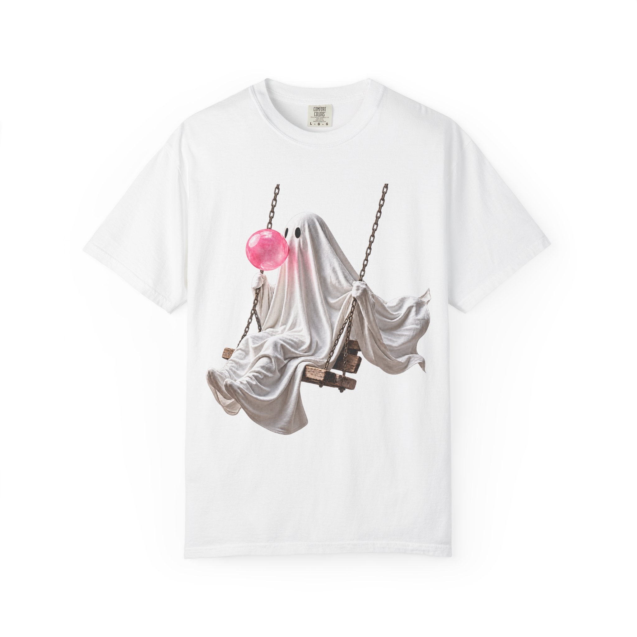 Bubblegum Ghost Tee - Comfort Colors