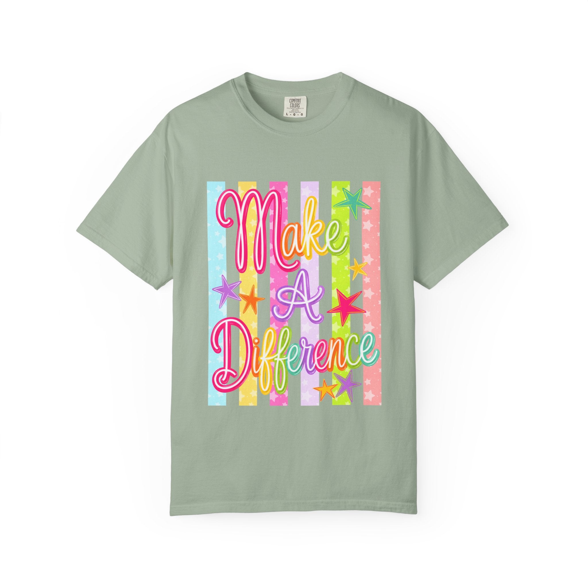Make a Difference Tee - Comfort Colors