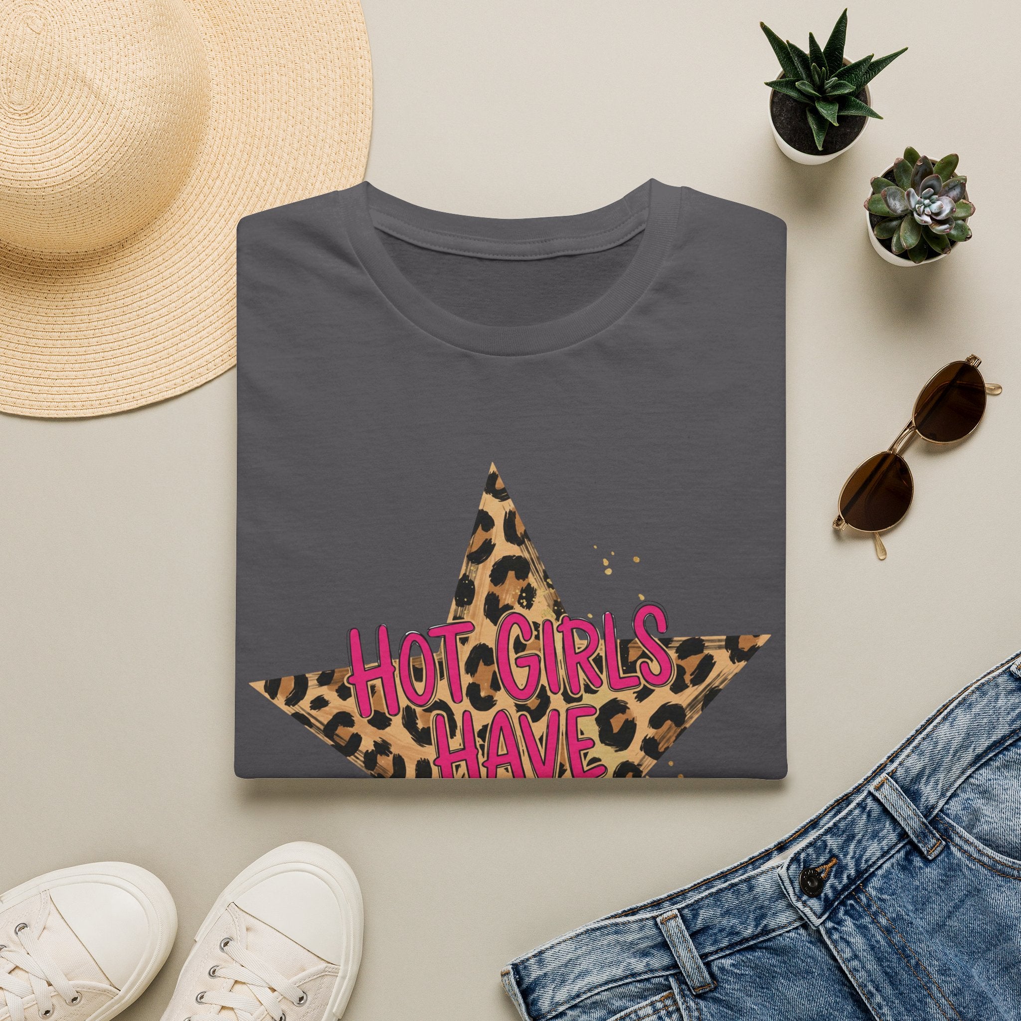 Hot Girls Have Anxiety Tee- Gildan