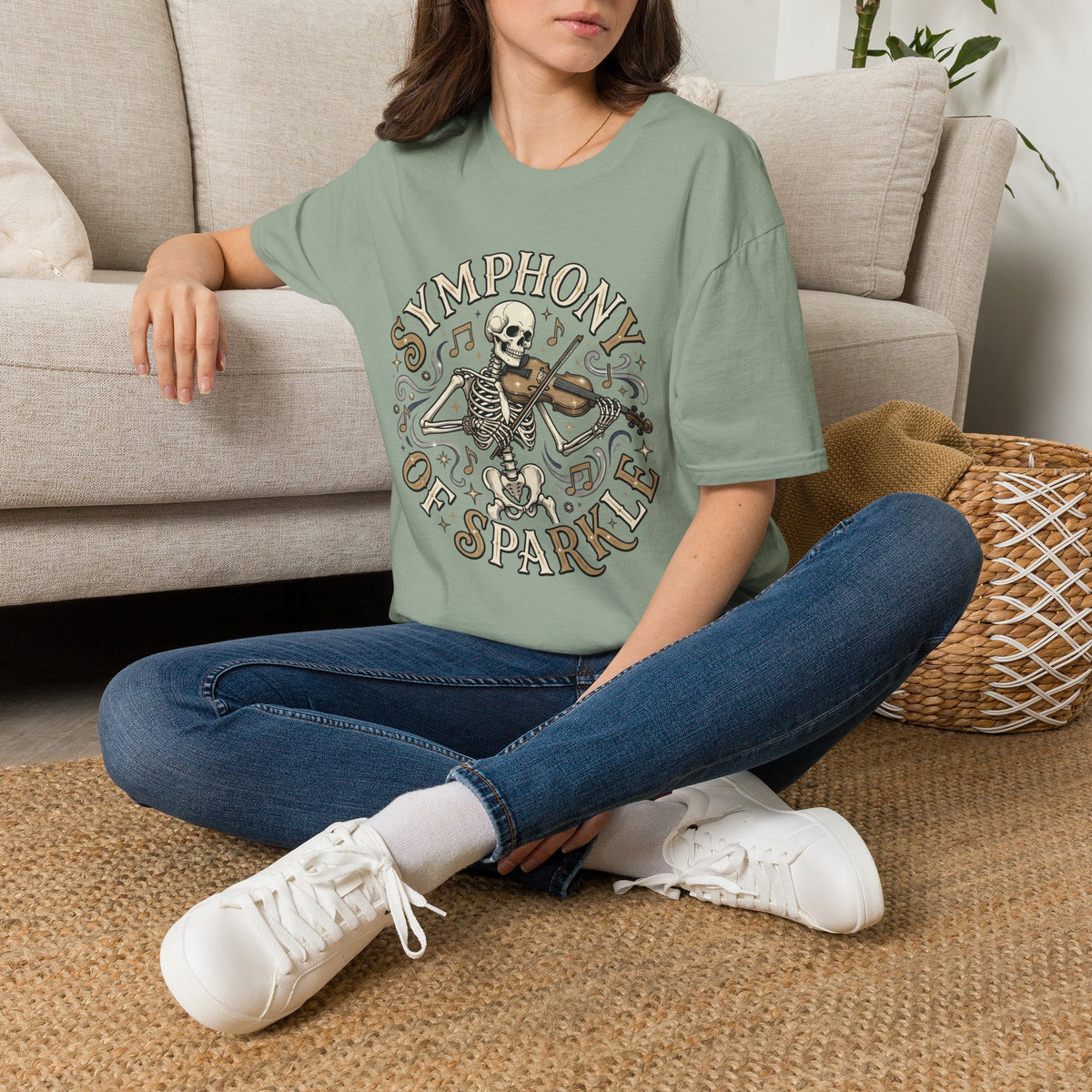 Symphony of Sparkle Tee (Round) - Gildan
