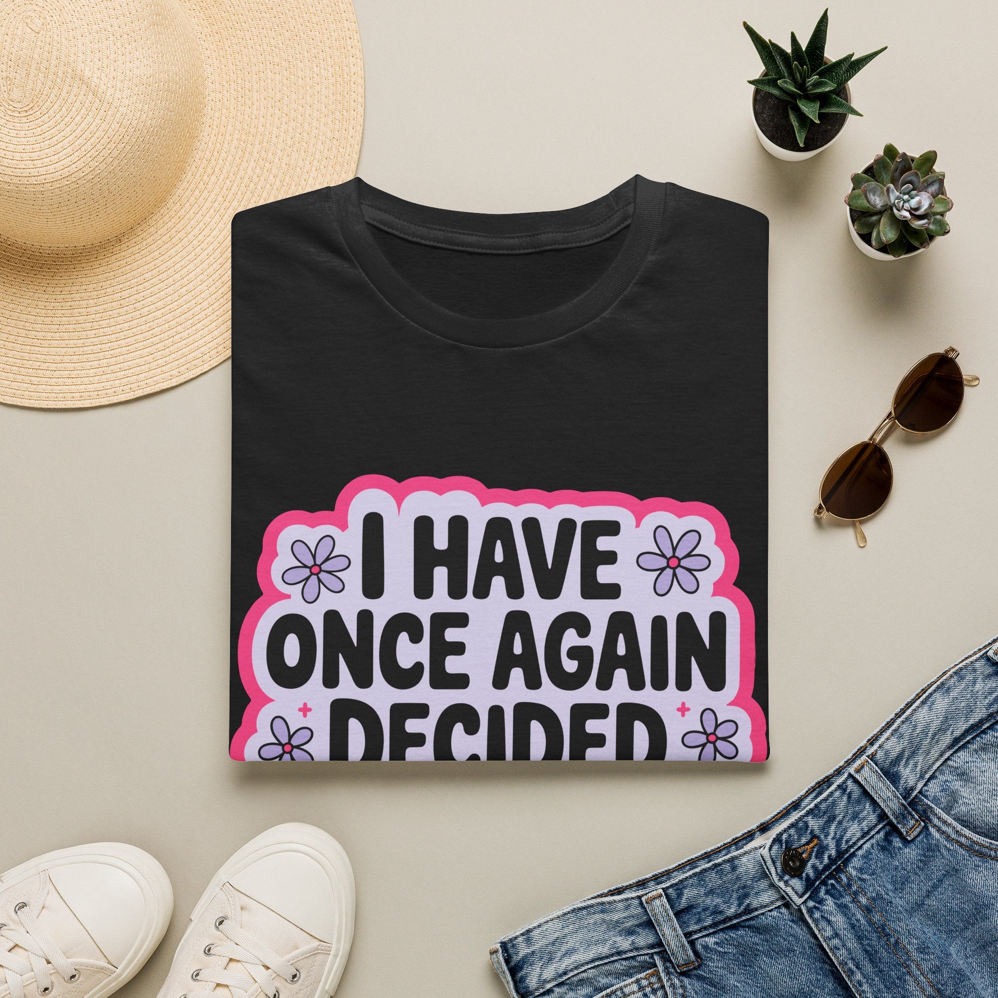 Decided To Be Difficult Tee - Gildan