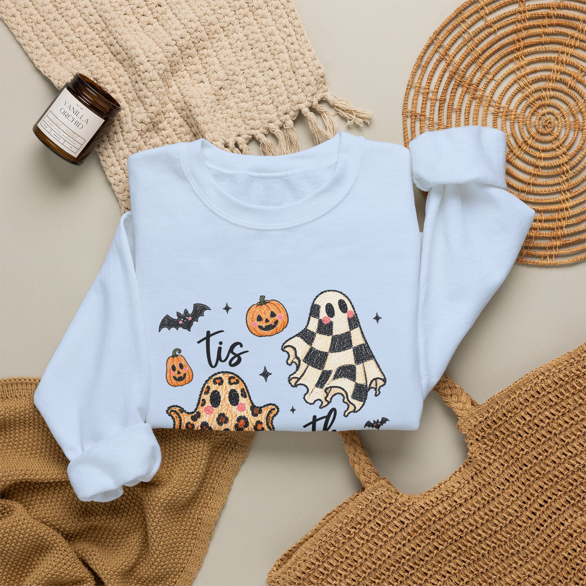 Tis The Season Halloween Sweatshirt - Gildan
