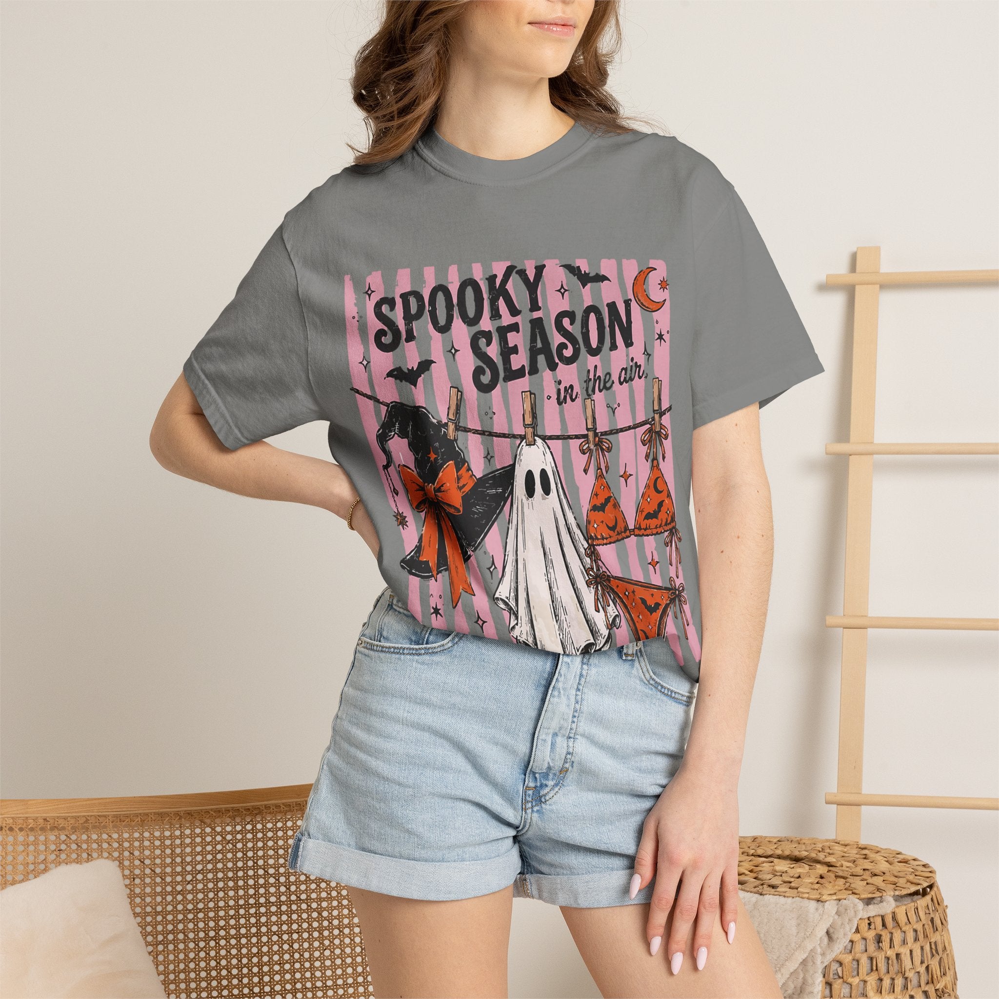 Spooky Season In The Air Tee - Comfort Colors