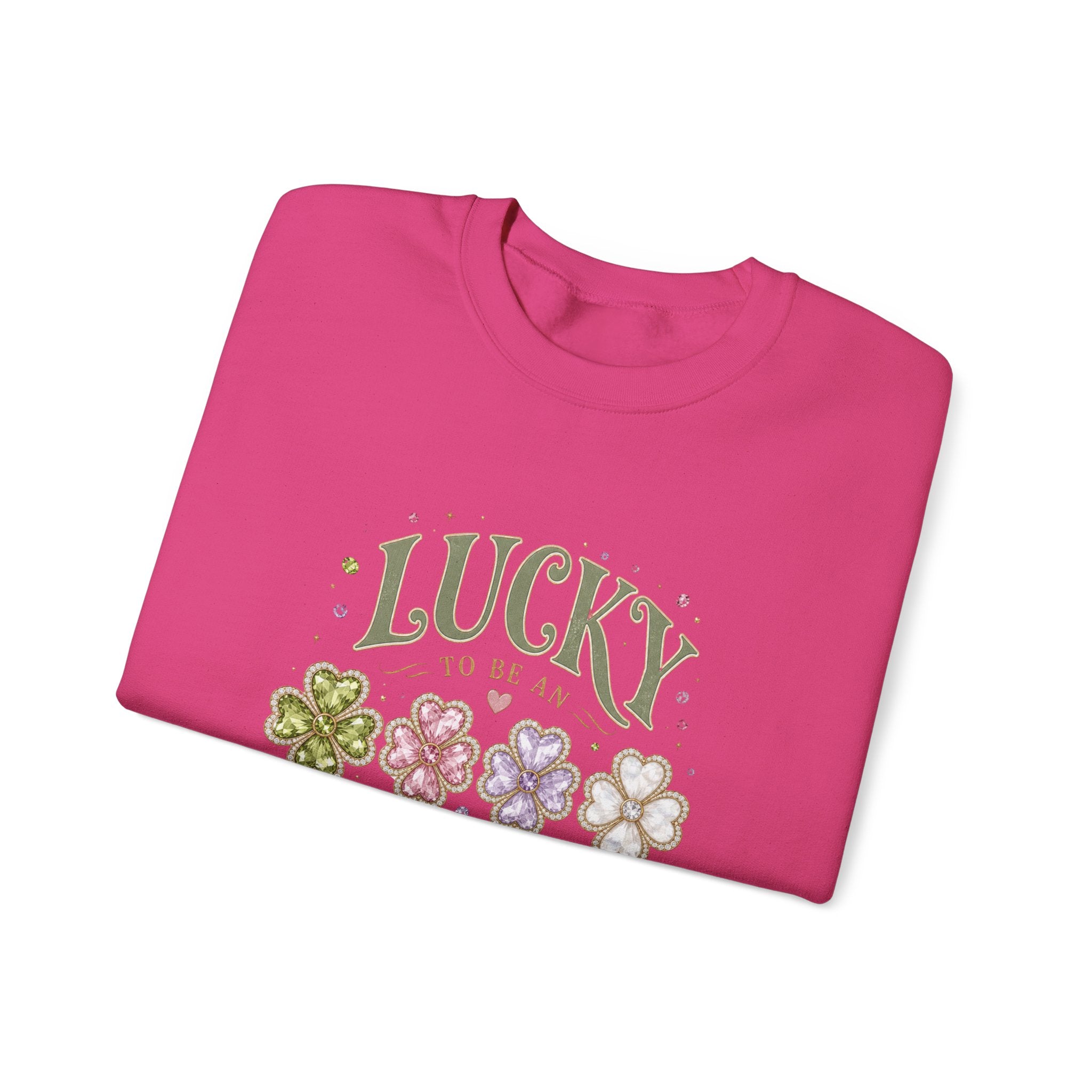 Lucky To Be An August Girl Sweatshirt
