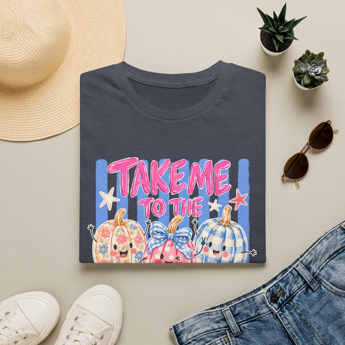 Take Me To The Pumpkin Patch Tee - Gildan