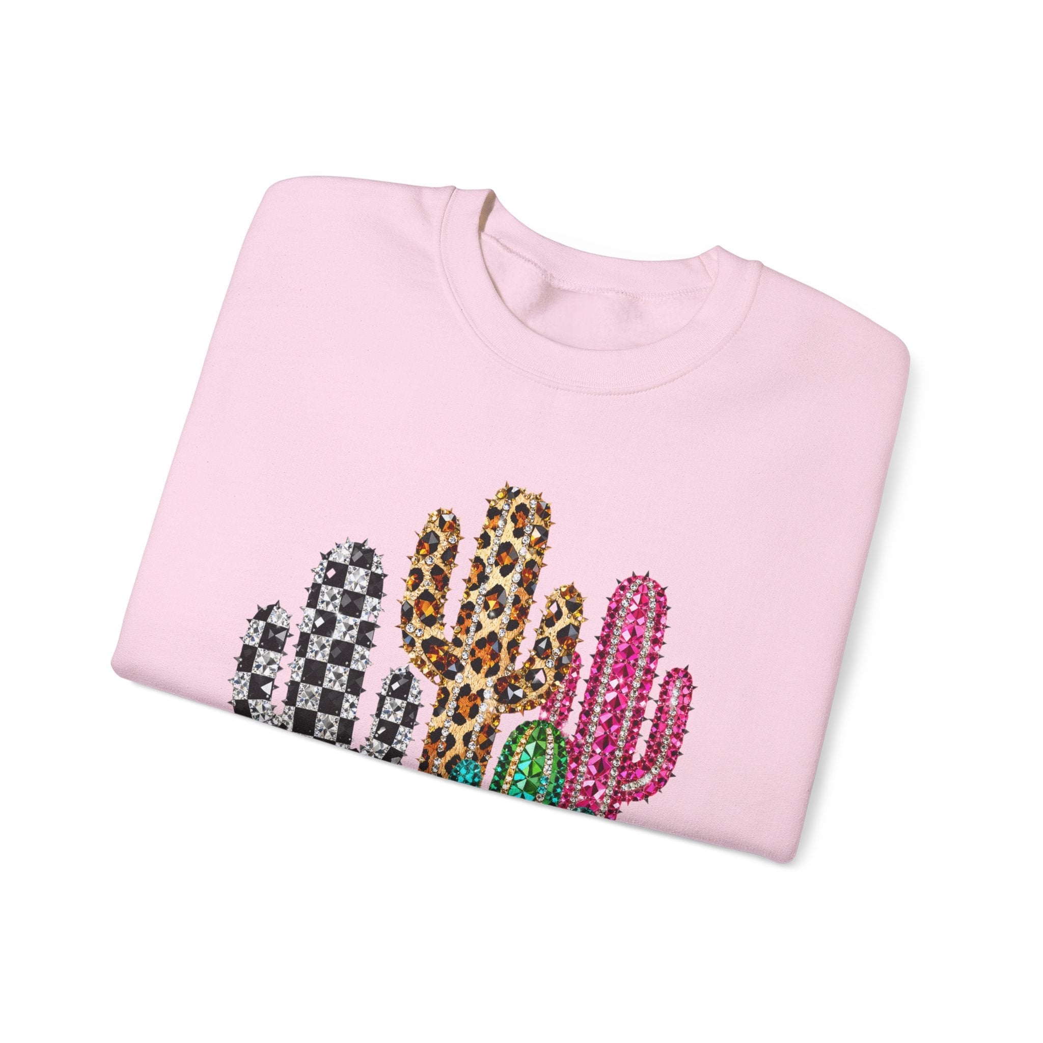The Jeweled Cactus Sweatshirt - Gildan