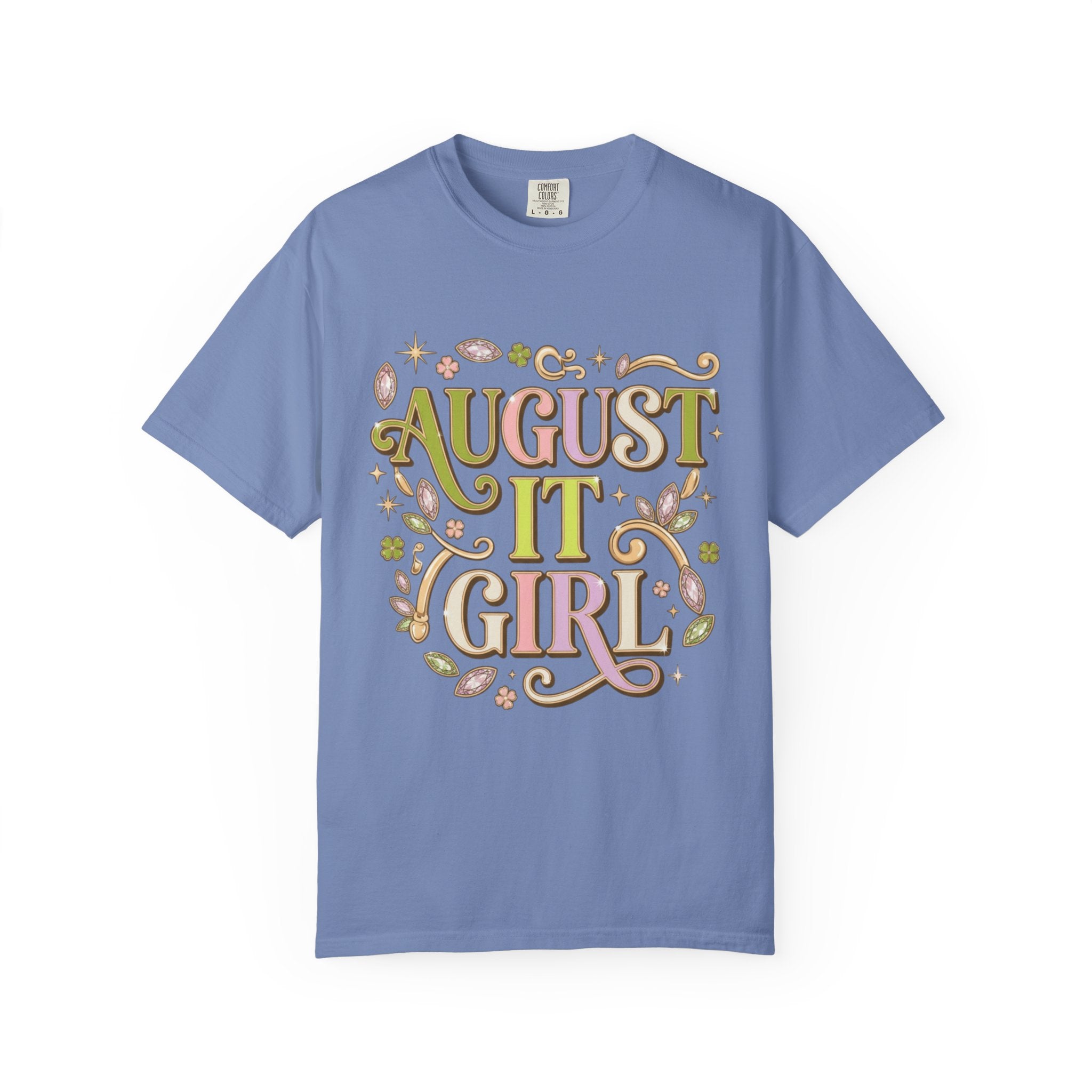 August It Girl Tee - Comfort Colors