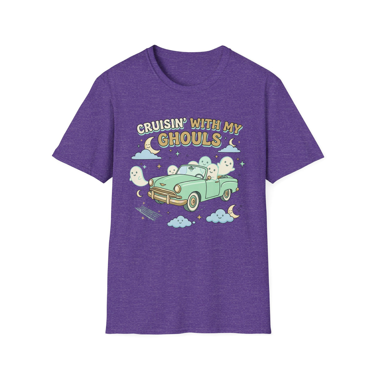 Cruisin' With My Ghouls Tee - Gildan
