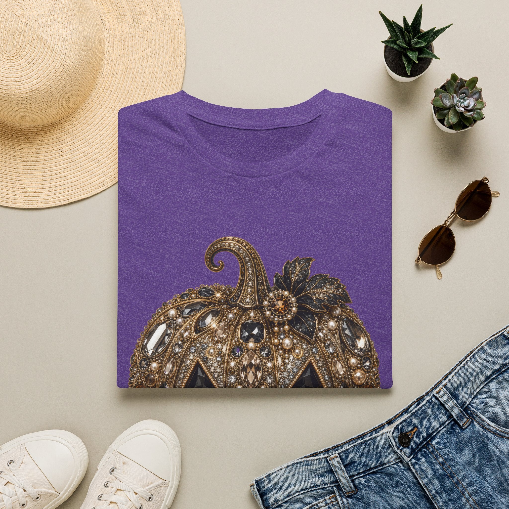 The Jeweled Pumpkin Tee - Gildan