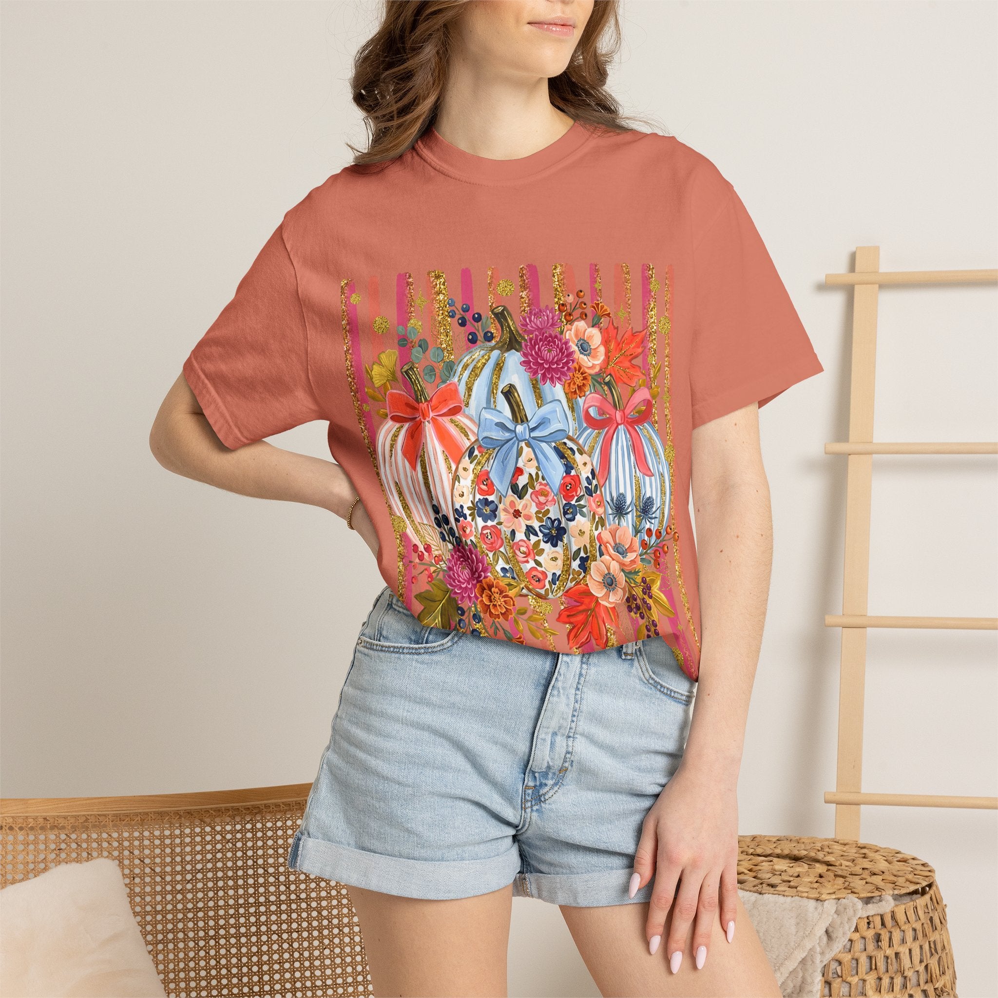 Blue Ribbon Harvest Tee - Comfort Colors