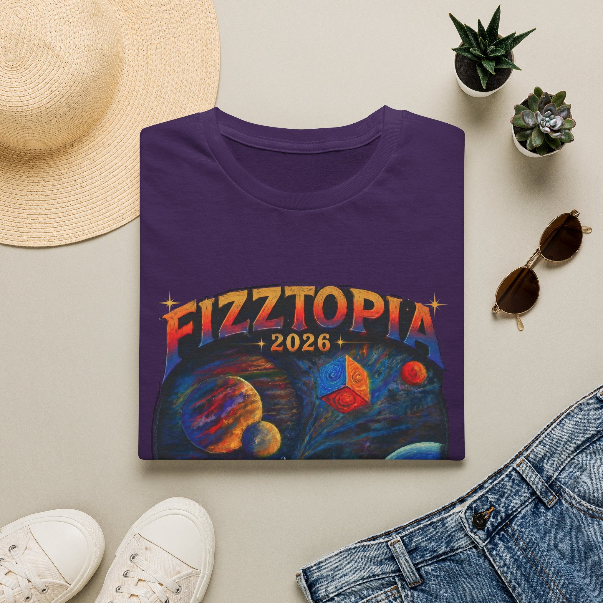 Daddy Ring Bomb's Fizztopia Galaxy Shirt - Gildan Tee