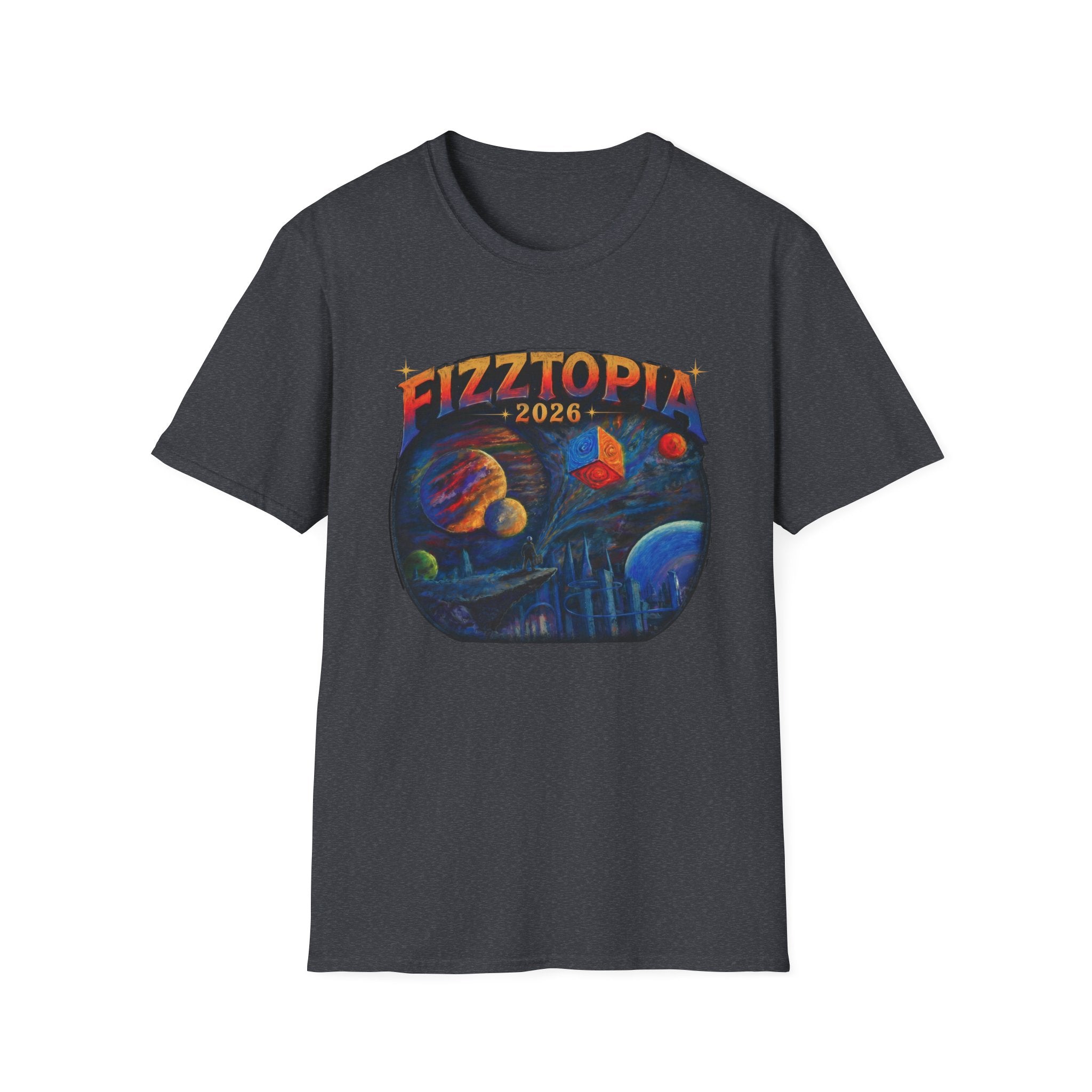 Daddy Ring Bomb's Fizztopia Galaxy Shirt - Gildan Tee