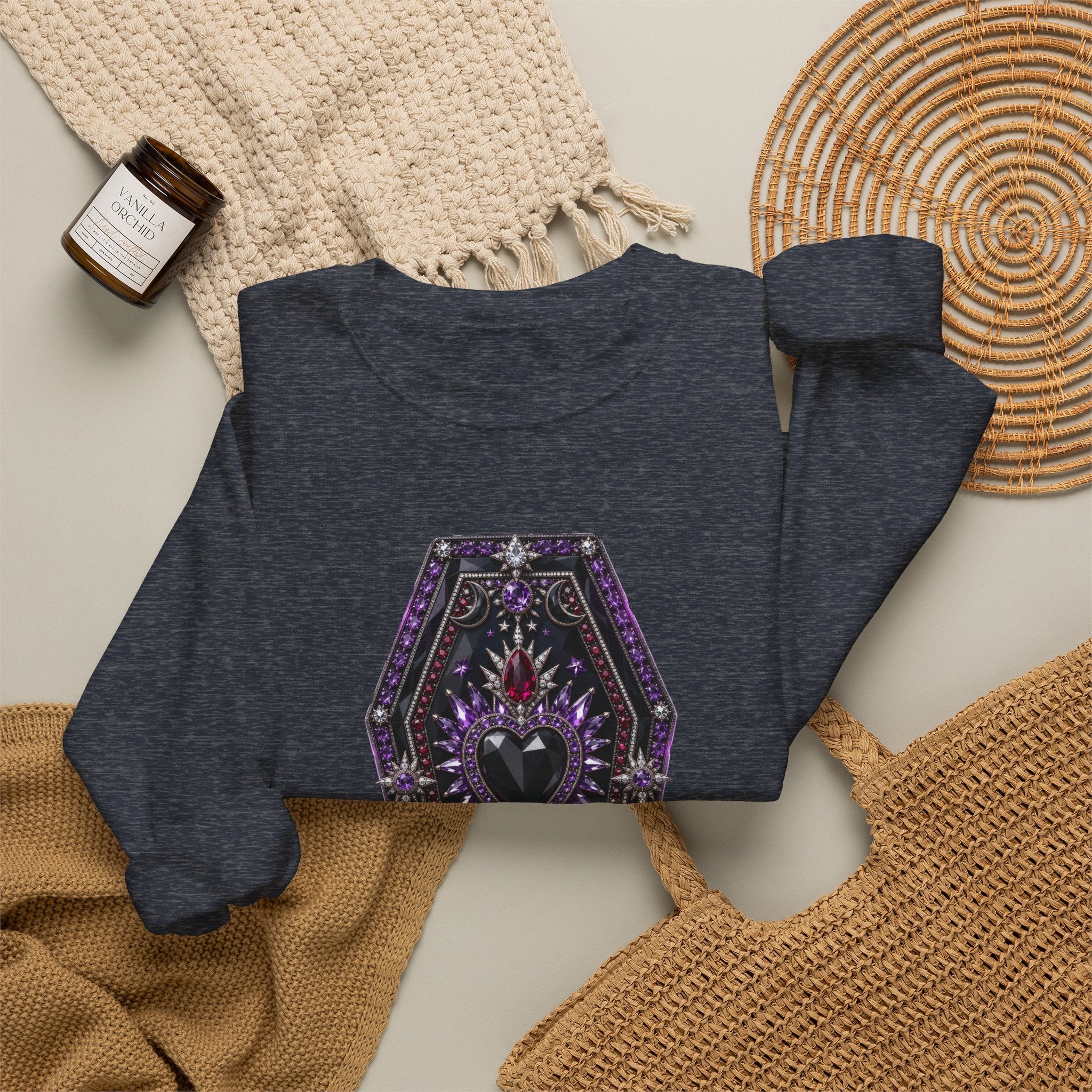 The Jeweled Crypt Sweatshirt - Gildan