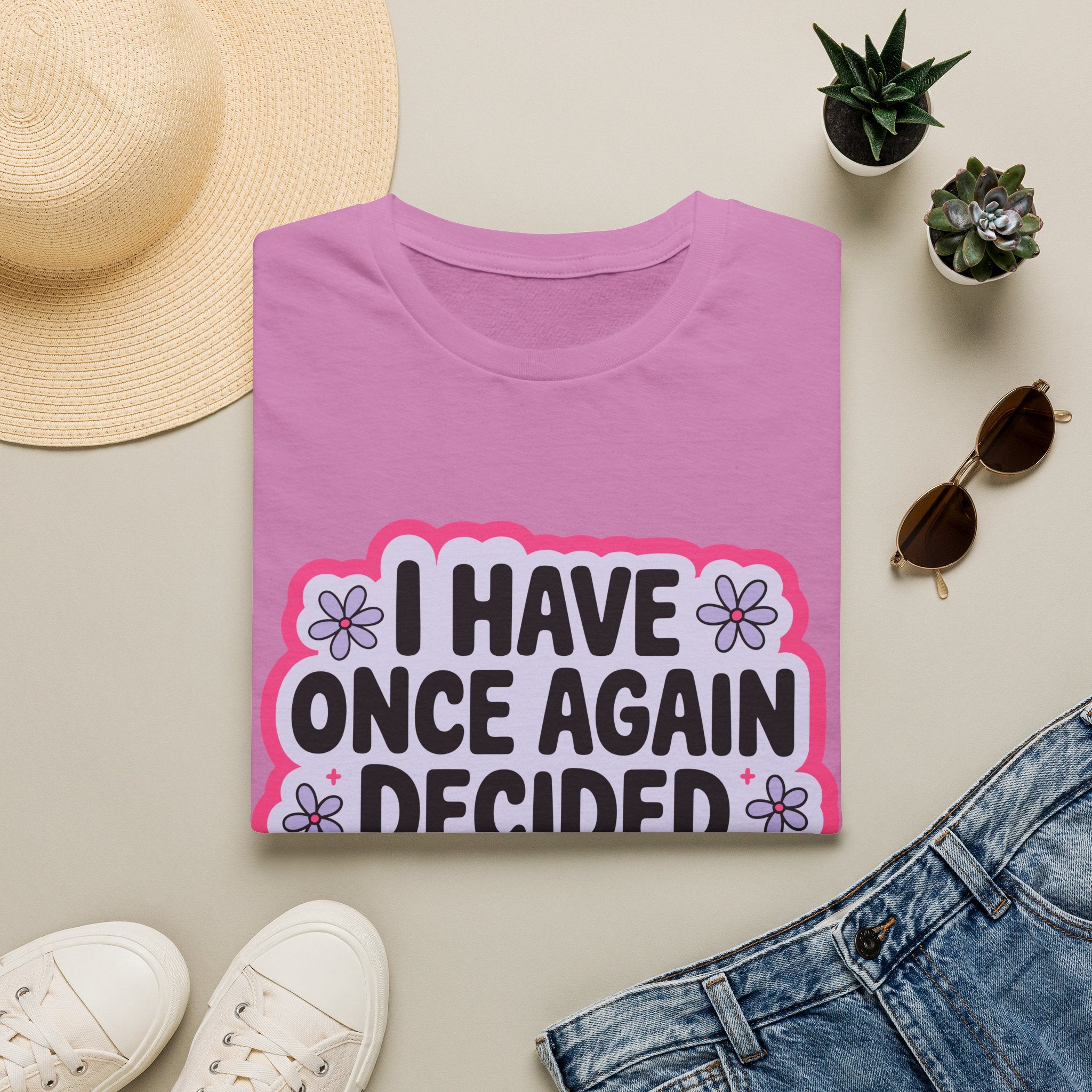 Decided To Be Difficult Tee - Gildan
