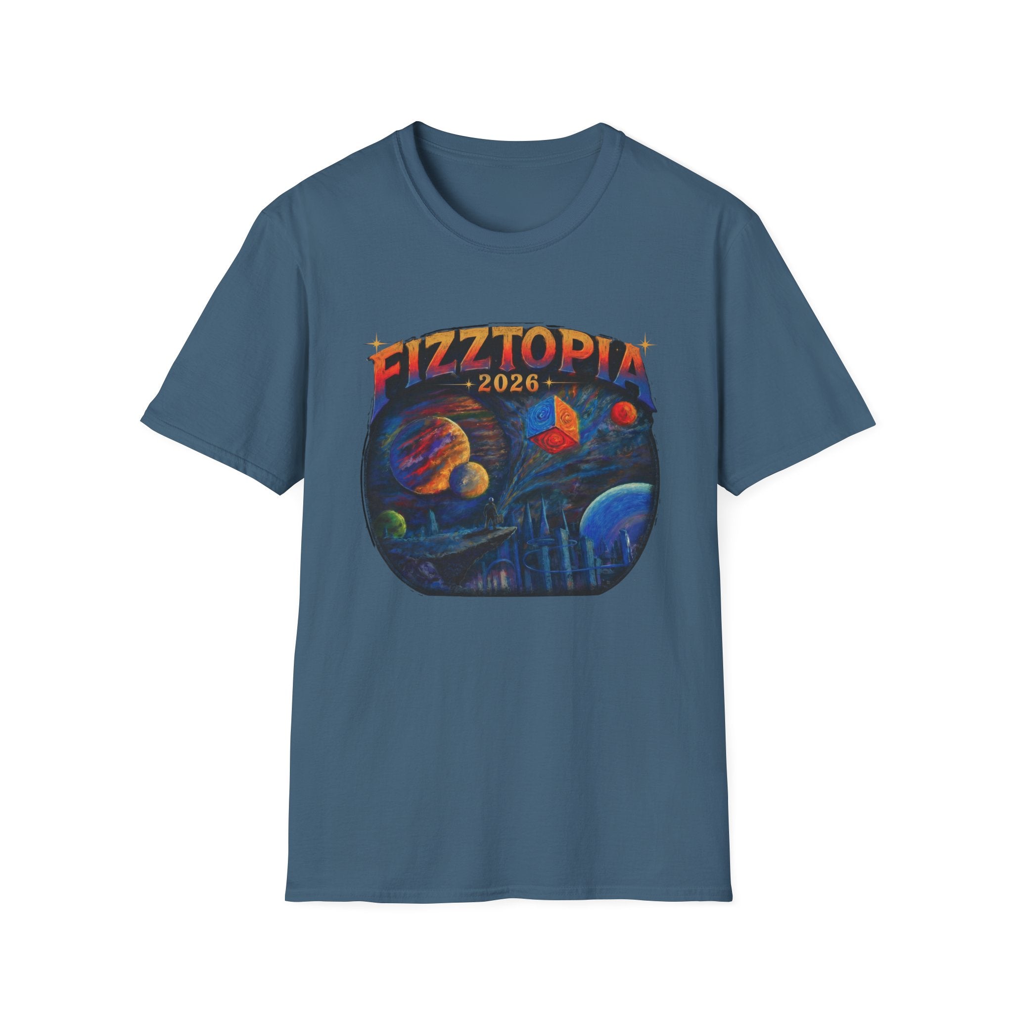 Daddy Ring Bomb's Fizztopia Galaxy Shirt - Gildan Tee