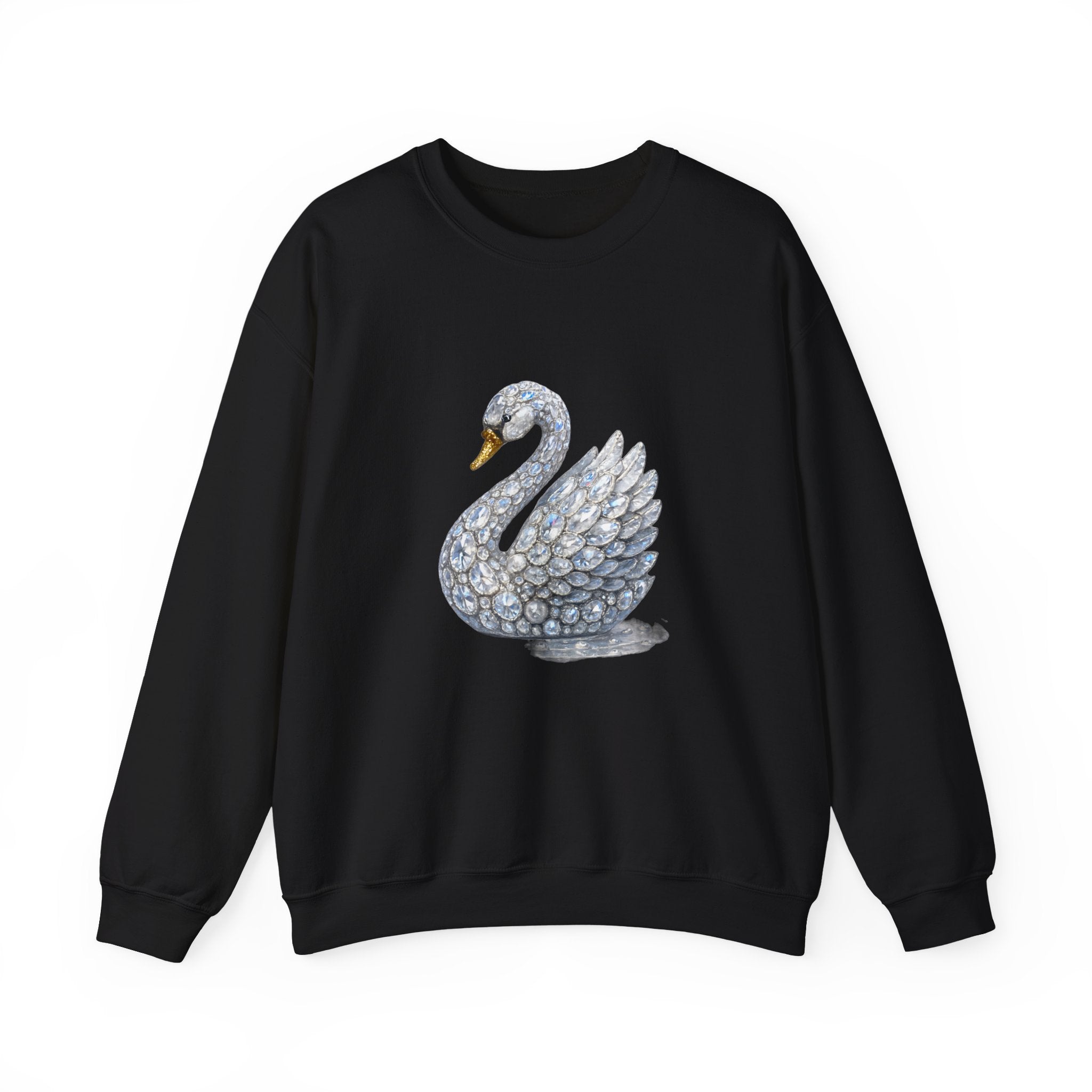 Gemstone Swan Sweatshirt