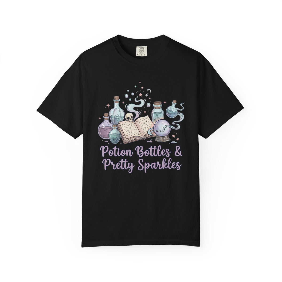 Potion Bottles and Pretty Sparkles Tee - Comfort Colors