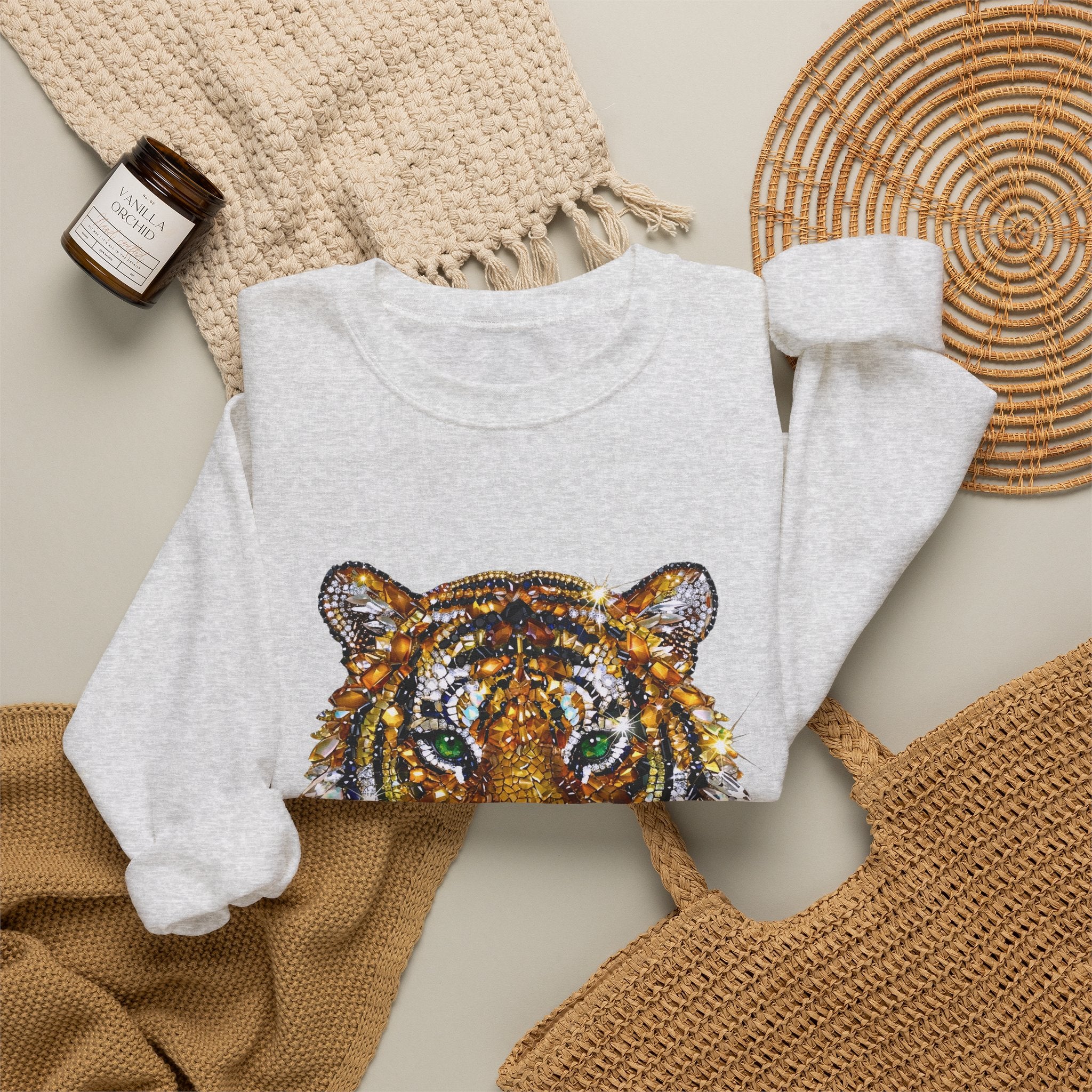 Jeweleed Tiger Sweatshirt