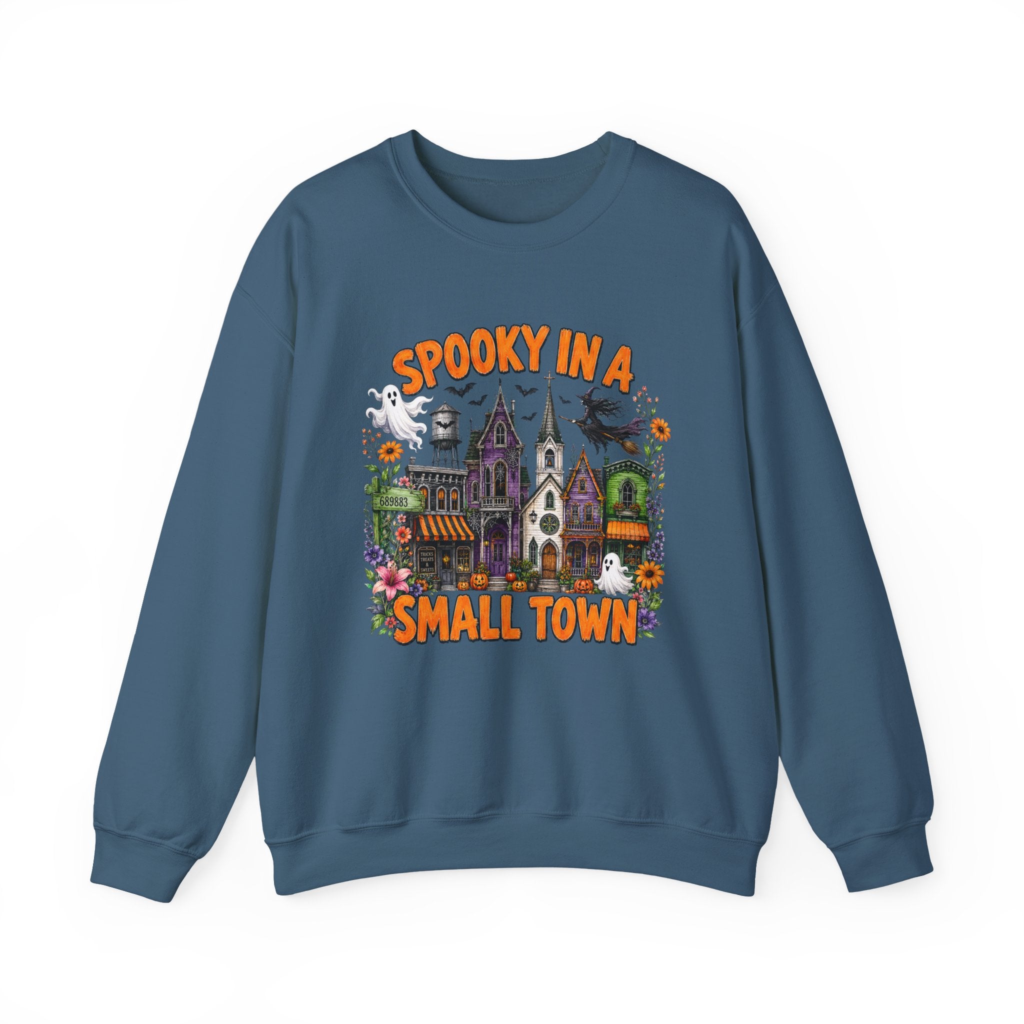 Spooky In A Smalltown Sweatshirt - Gildan
