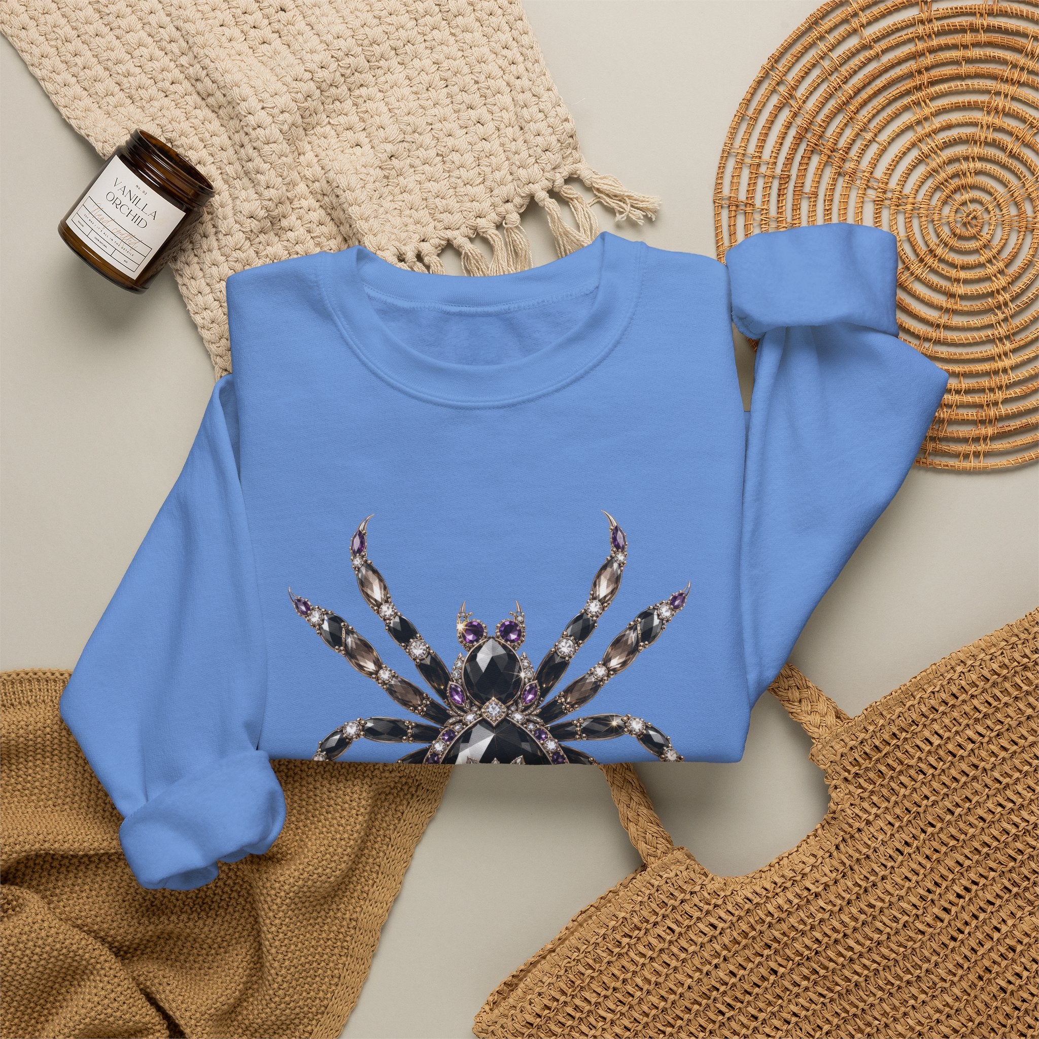 The Jeweled Spider Sweatshirt - Gildan